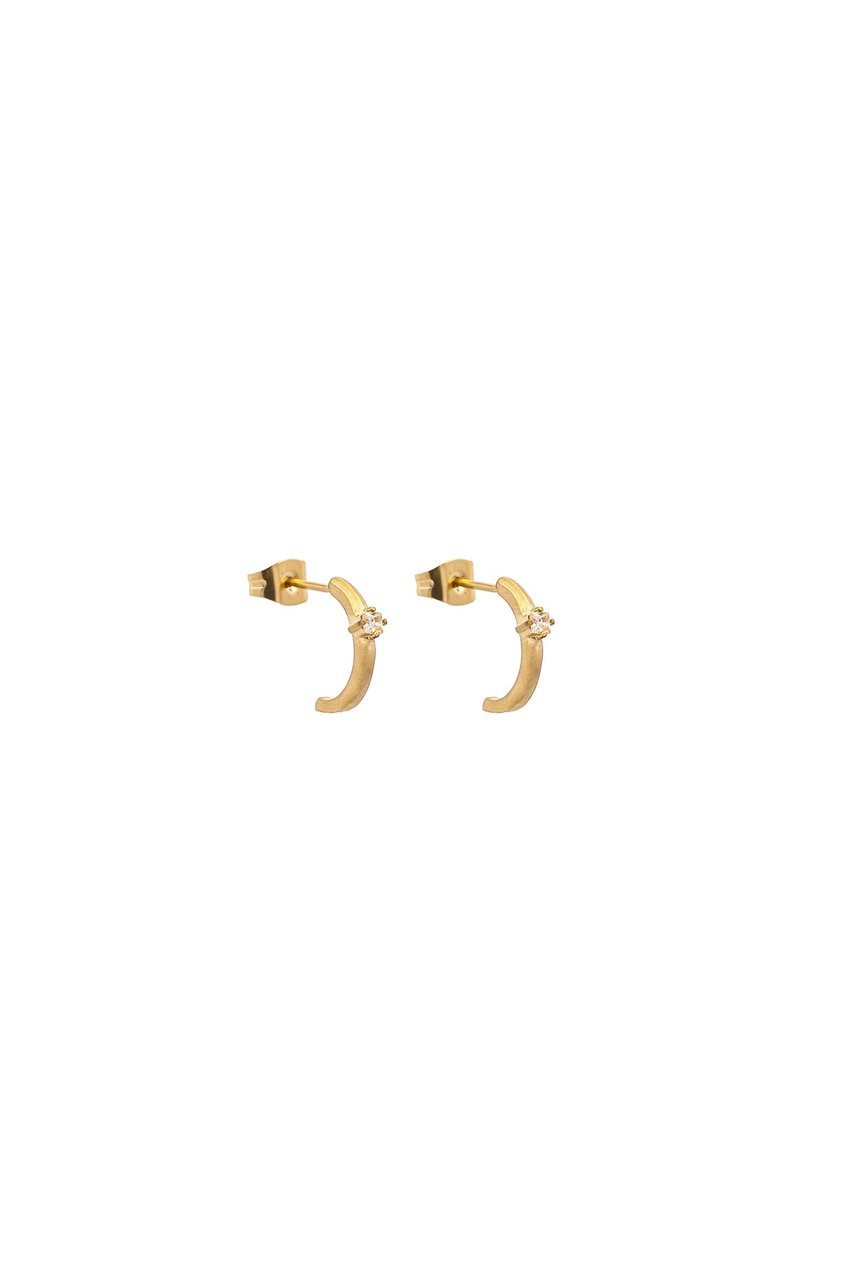 Anna stud earrings - Champagne