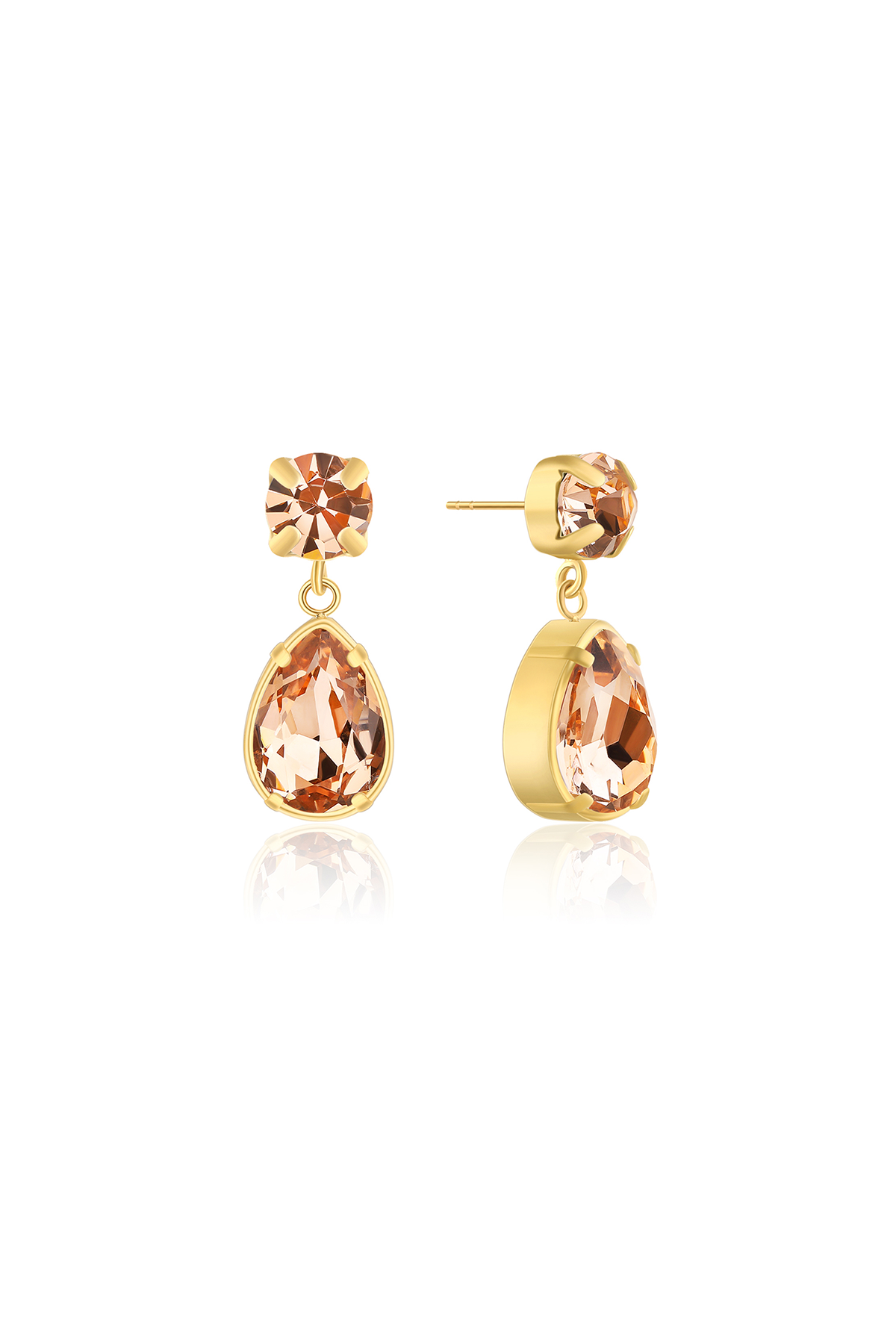 Billie Crystal earrings