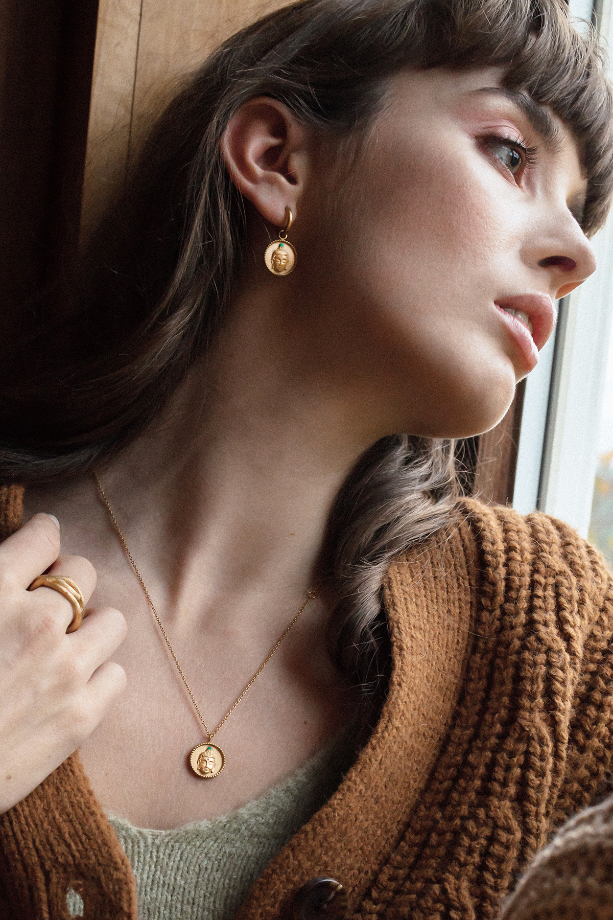 Buddha necklace