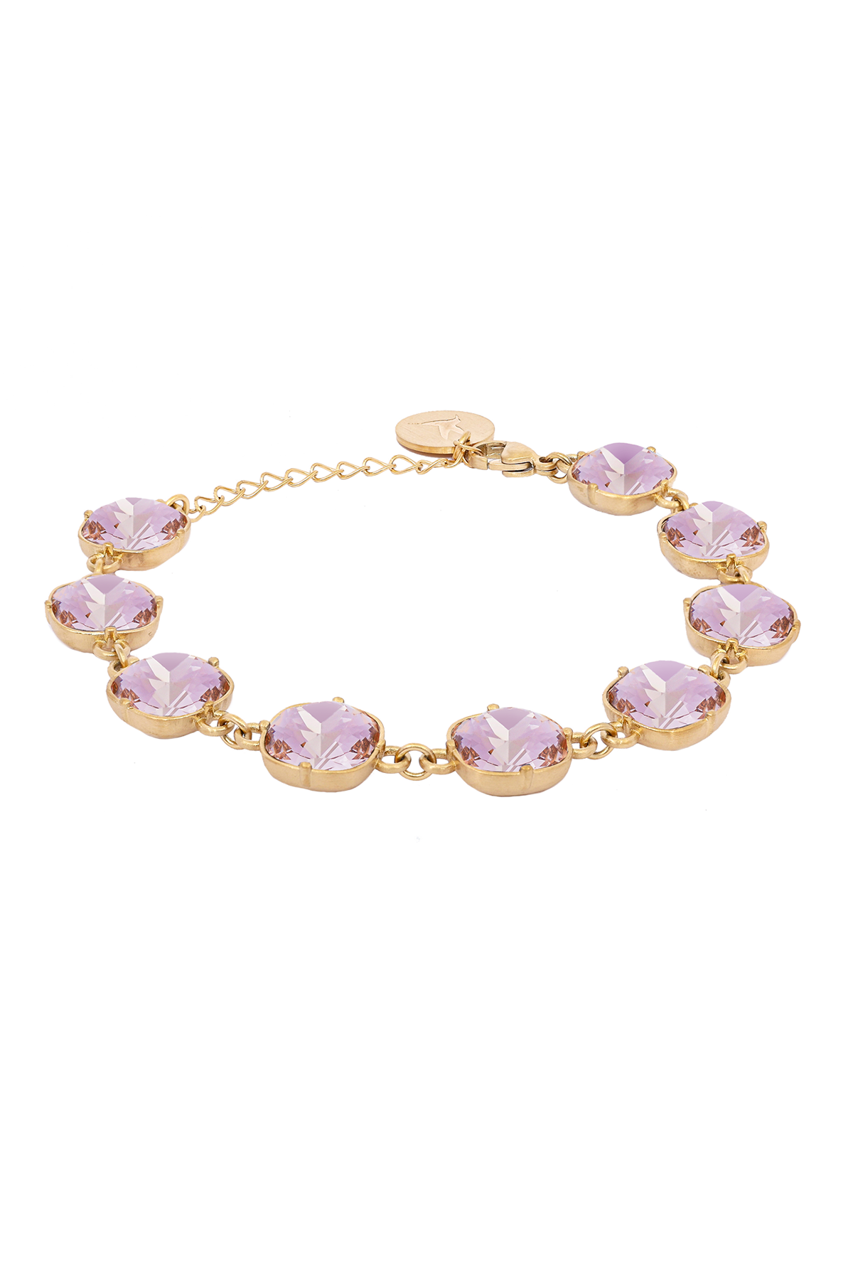 Carla Swarovski lux bracelet - Pink Favourite