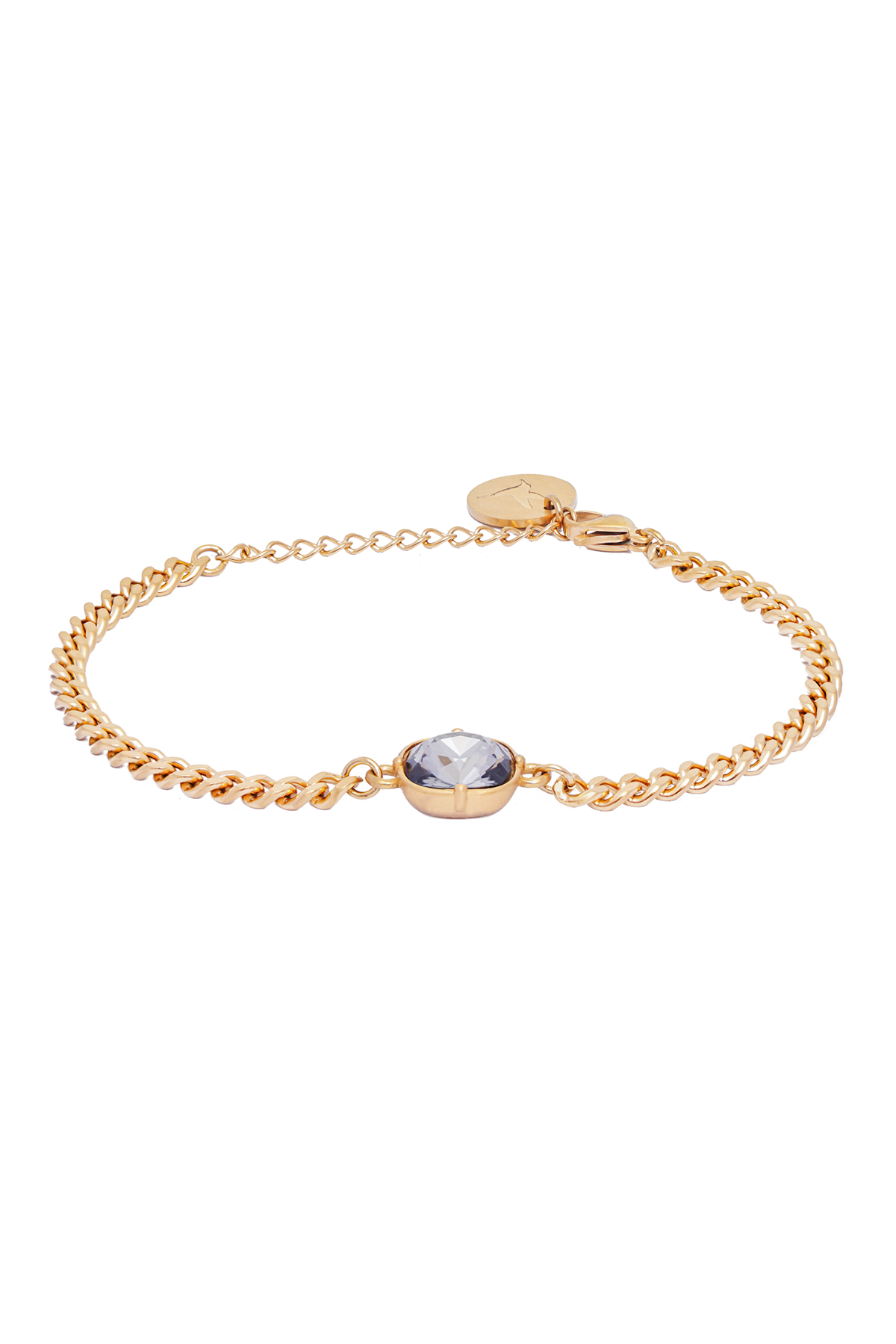 Carla Swarovski bracelet - Charcoal