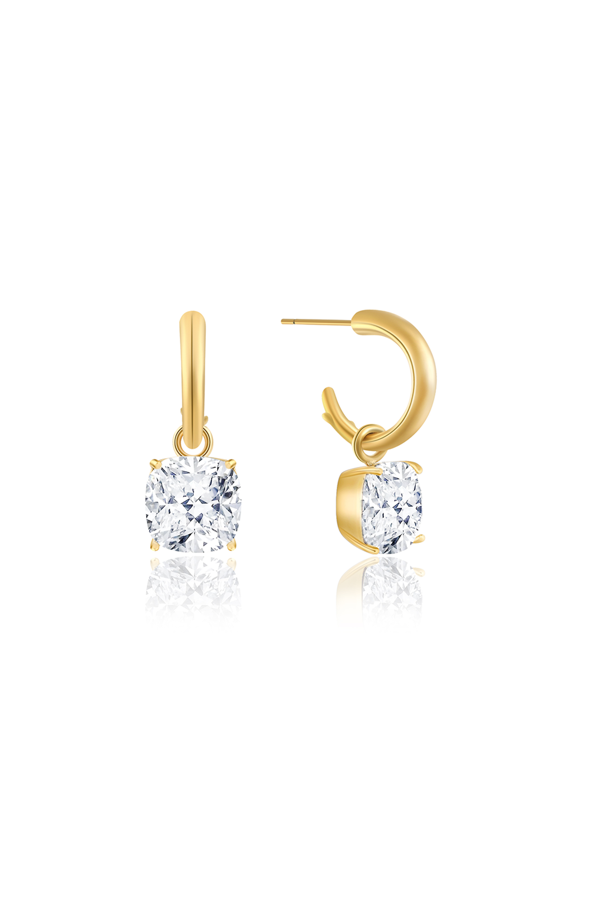 Carla Swarovski earrings - Clear