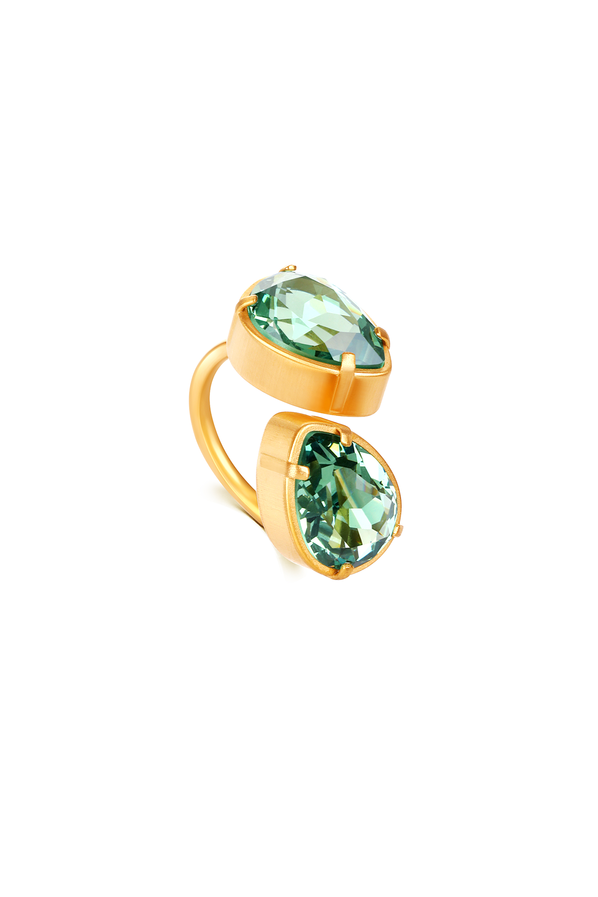 Elena Swarovski ring - Erinite, Adjustable