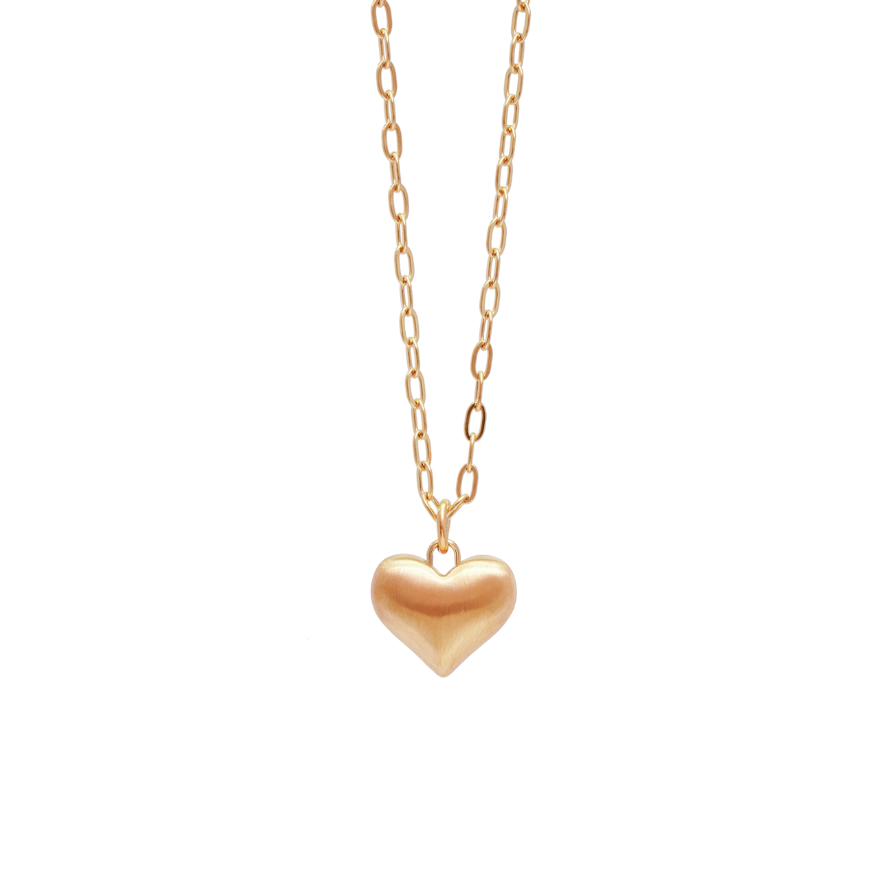 Chunky heart necklace
