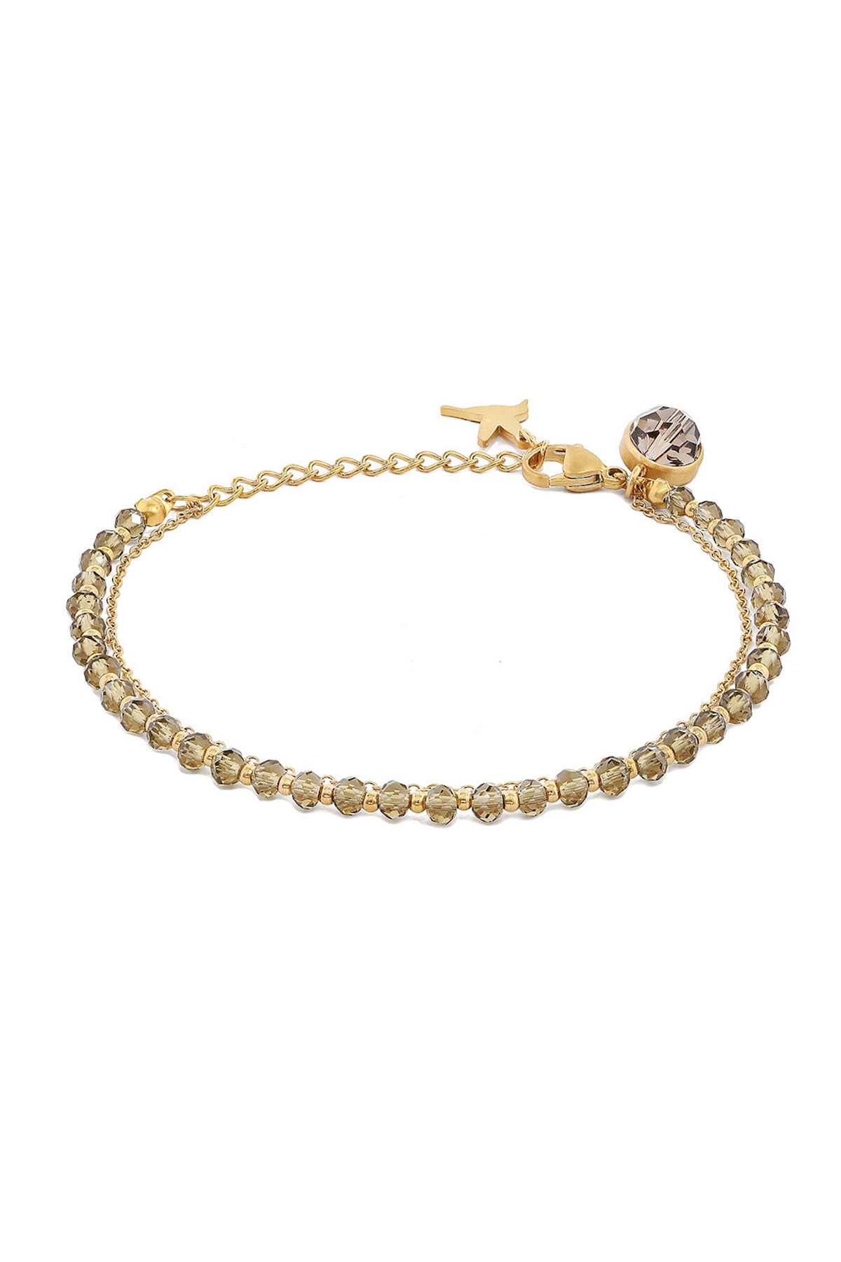 Iben crystal bracelet - Smokey quarts