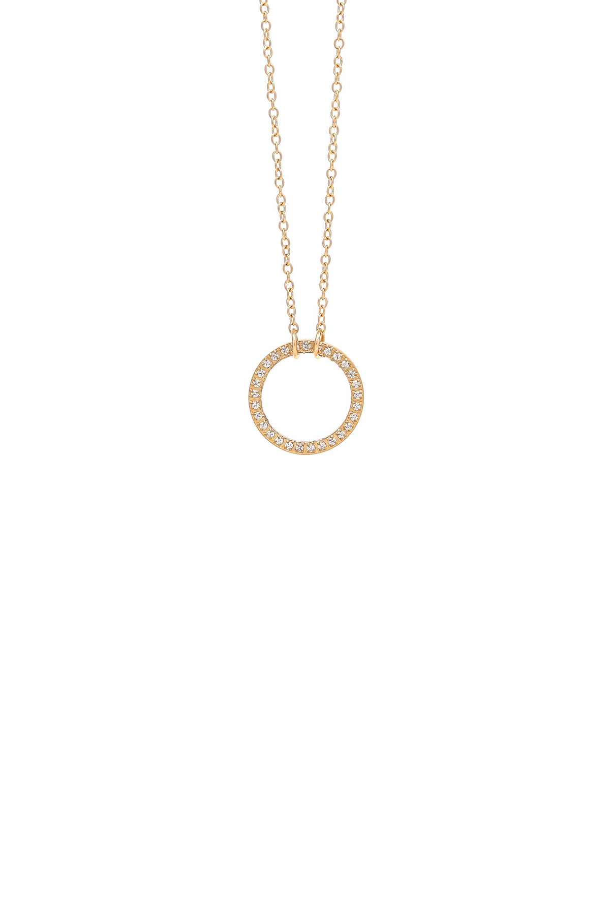 Karma zirconia necklace