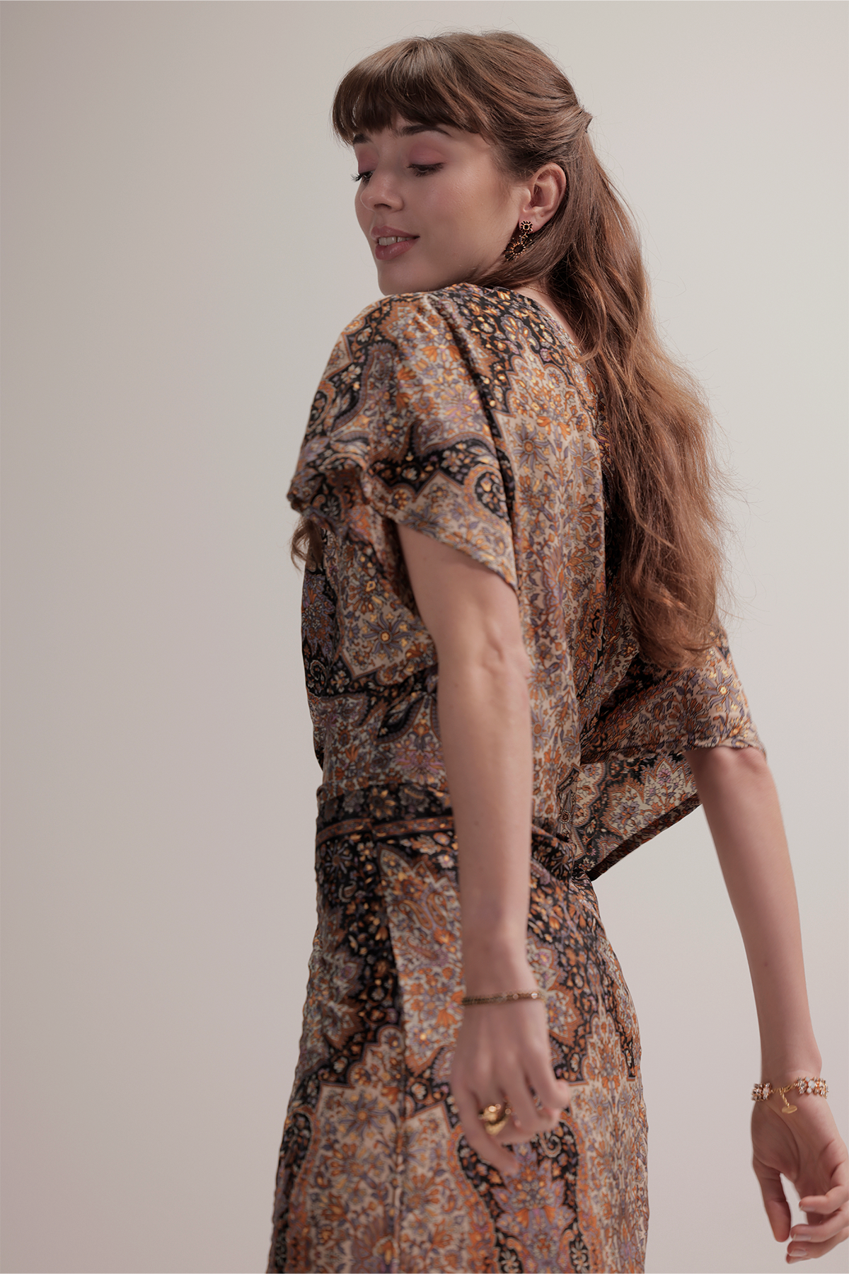 NB! PRE-ORDER Millie silk dress - Nassau