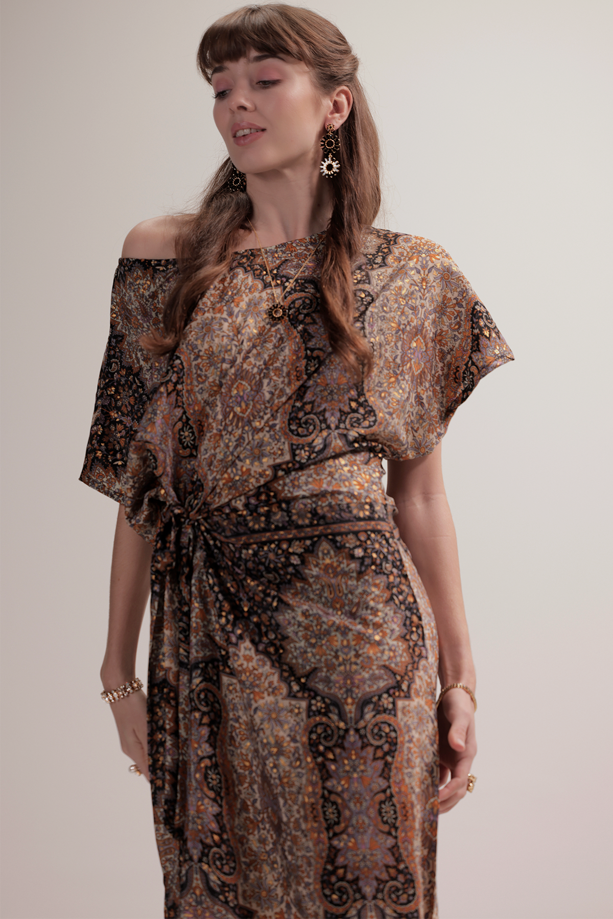 NB! PRE-ORDER Millie silk dress - Nassau