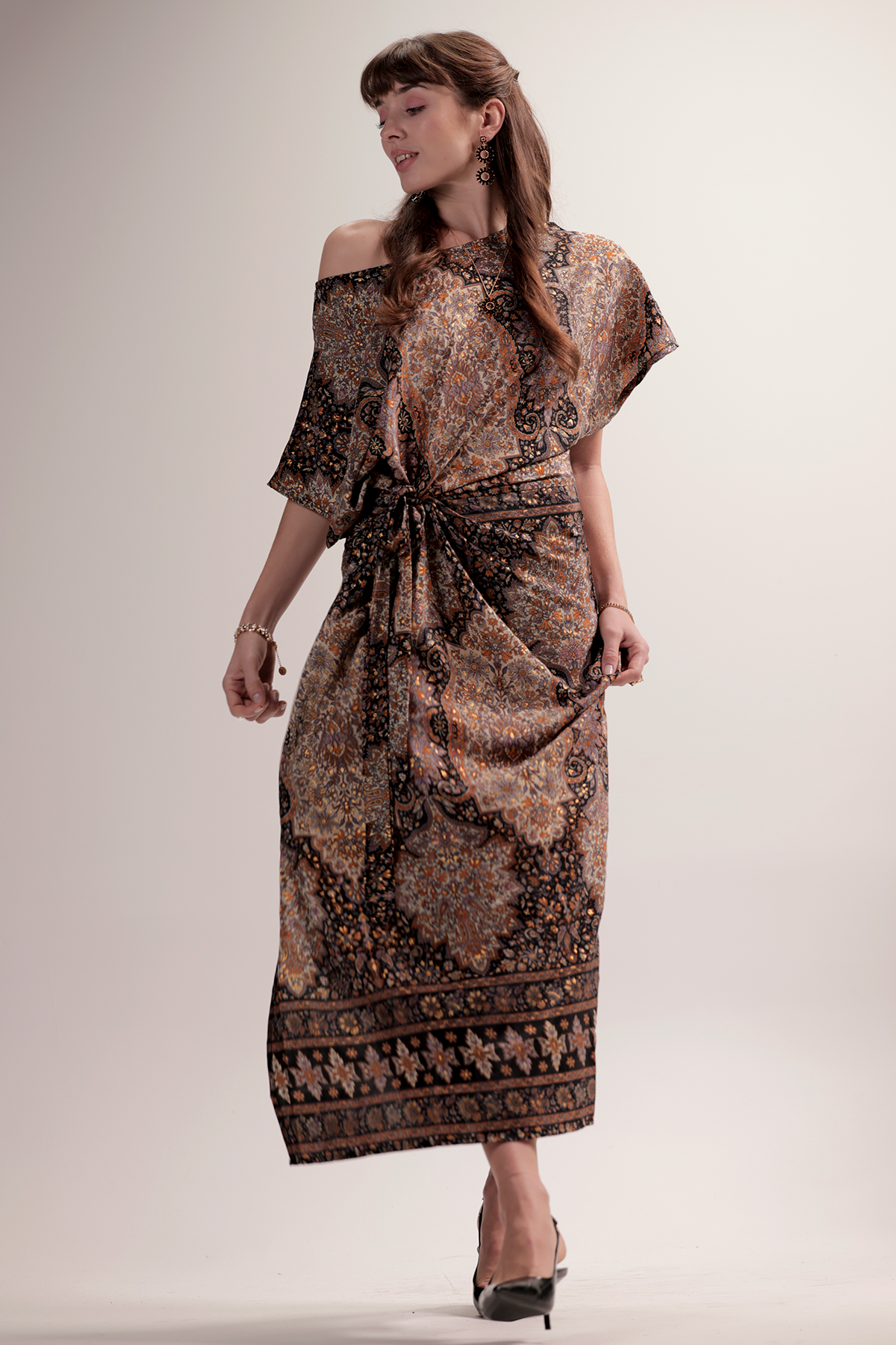 NB! PRE-ORDER Millie silk dress - Nassau