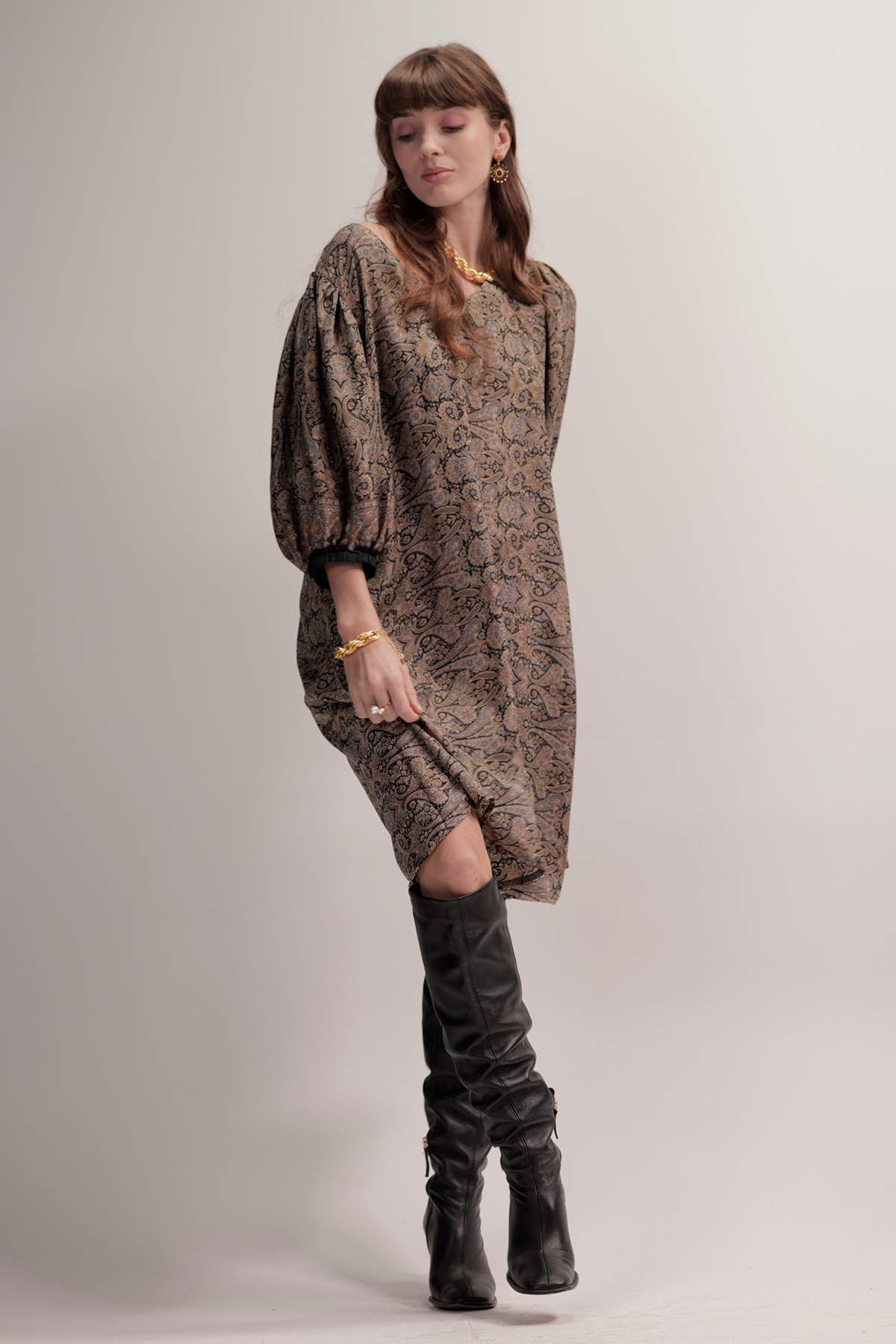 Silk dress - Samsara