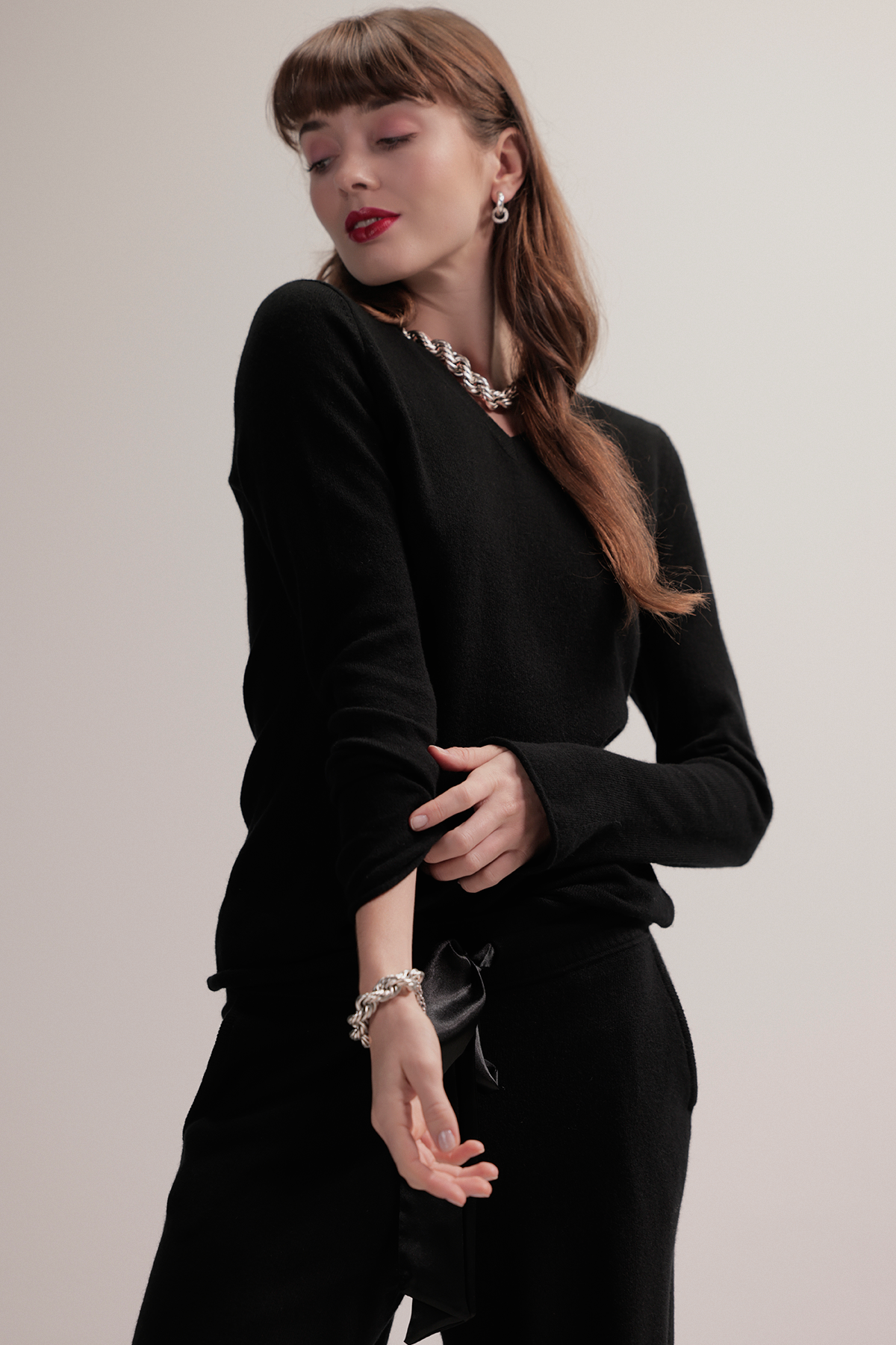 Chunky chain bracelet - Gold