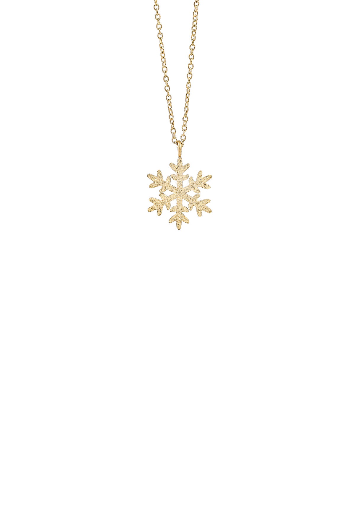 Snowflake necklace