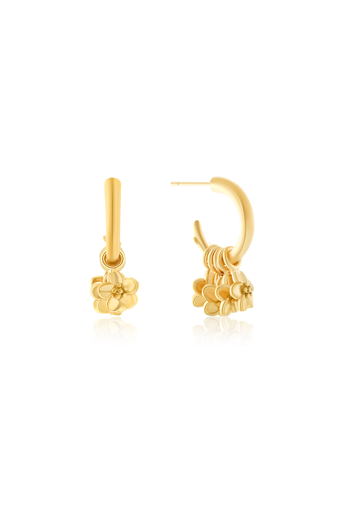 Small flower earrings