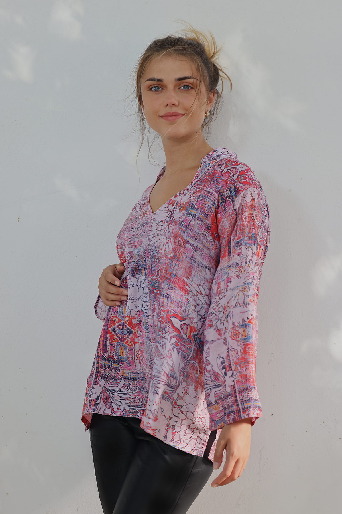 Silk blouse, St. Maxime