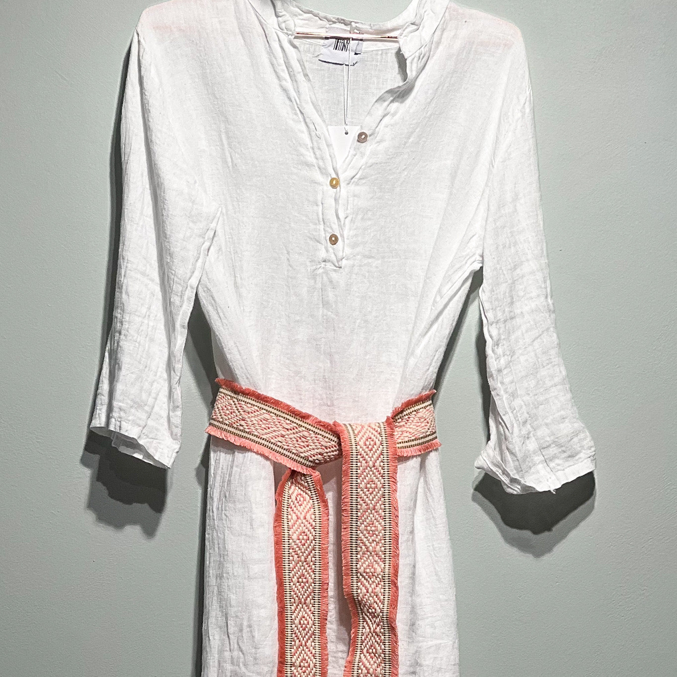 Tie belt - Tjøme peachy