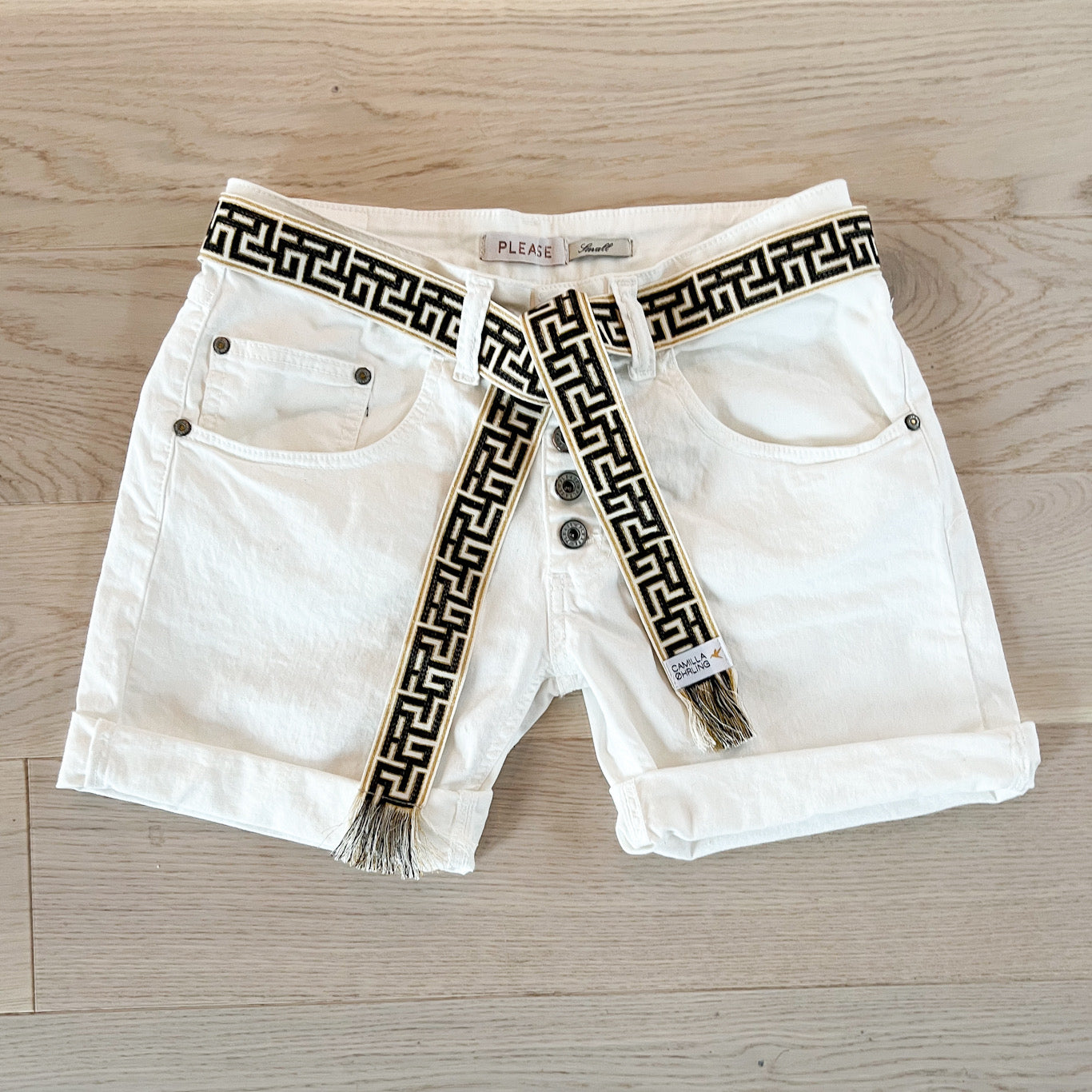 Tie belt - Athens black