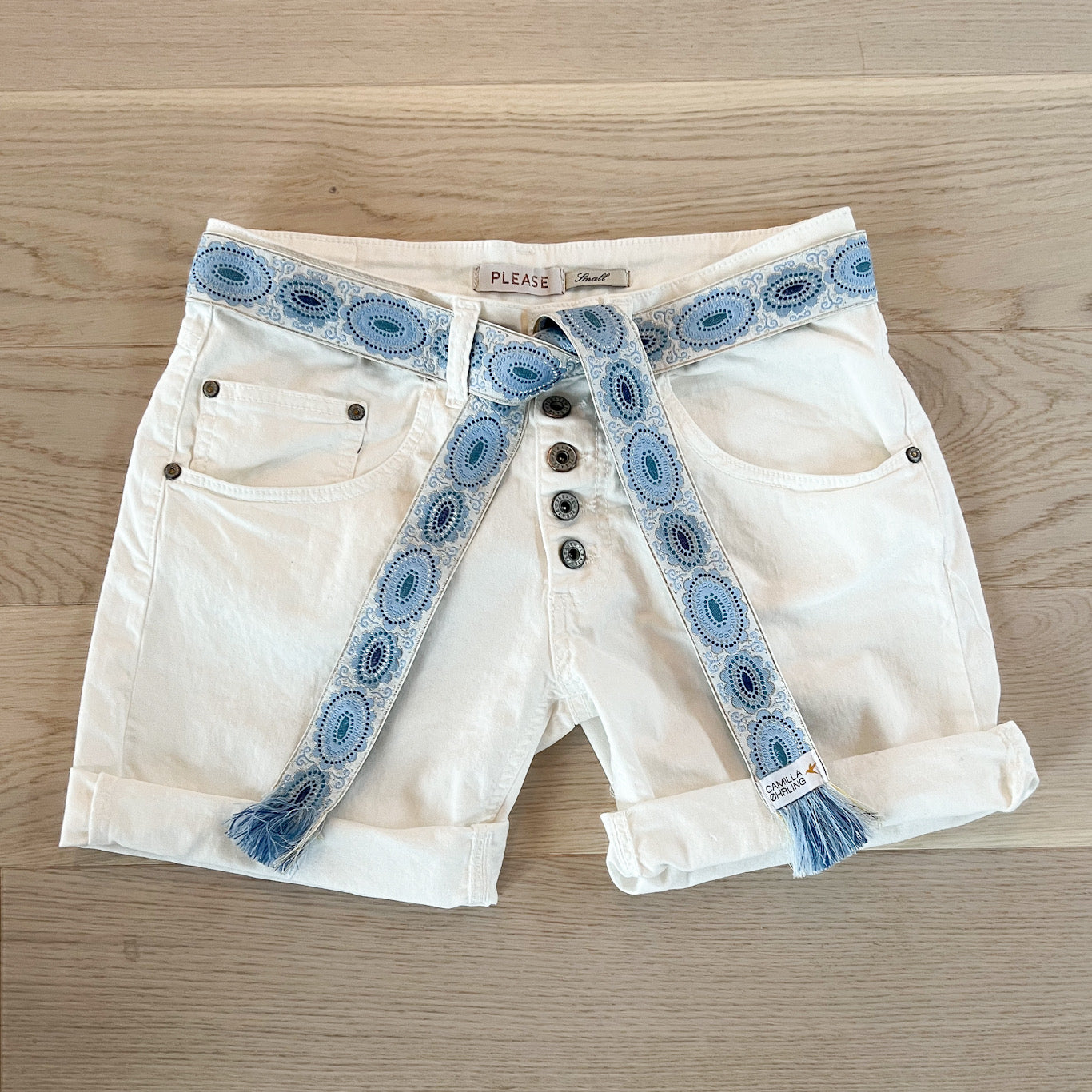 Tie belt - Nice blue