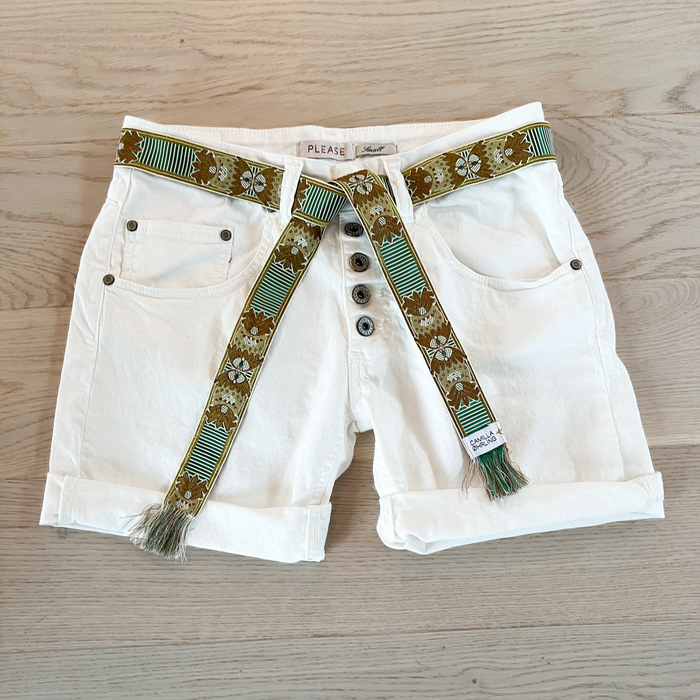 Tie belt - Barcelona green