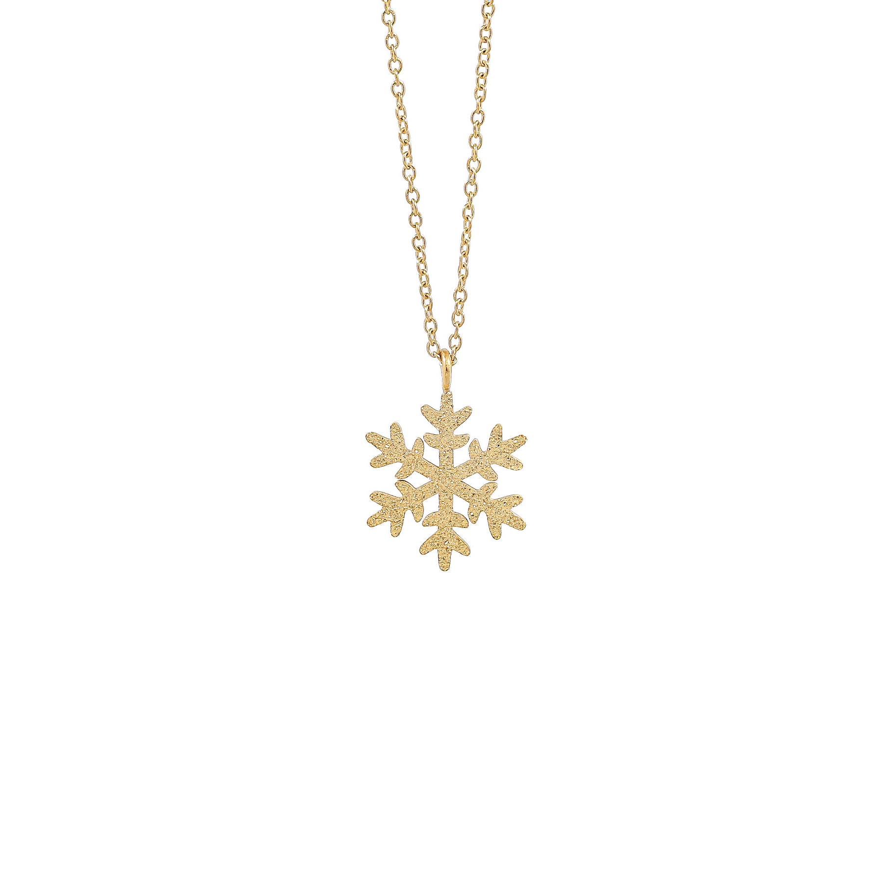 Snowflake necklace