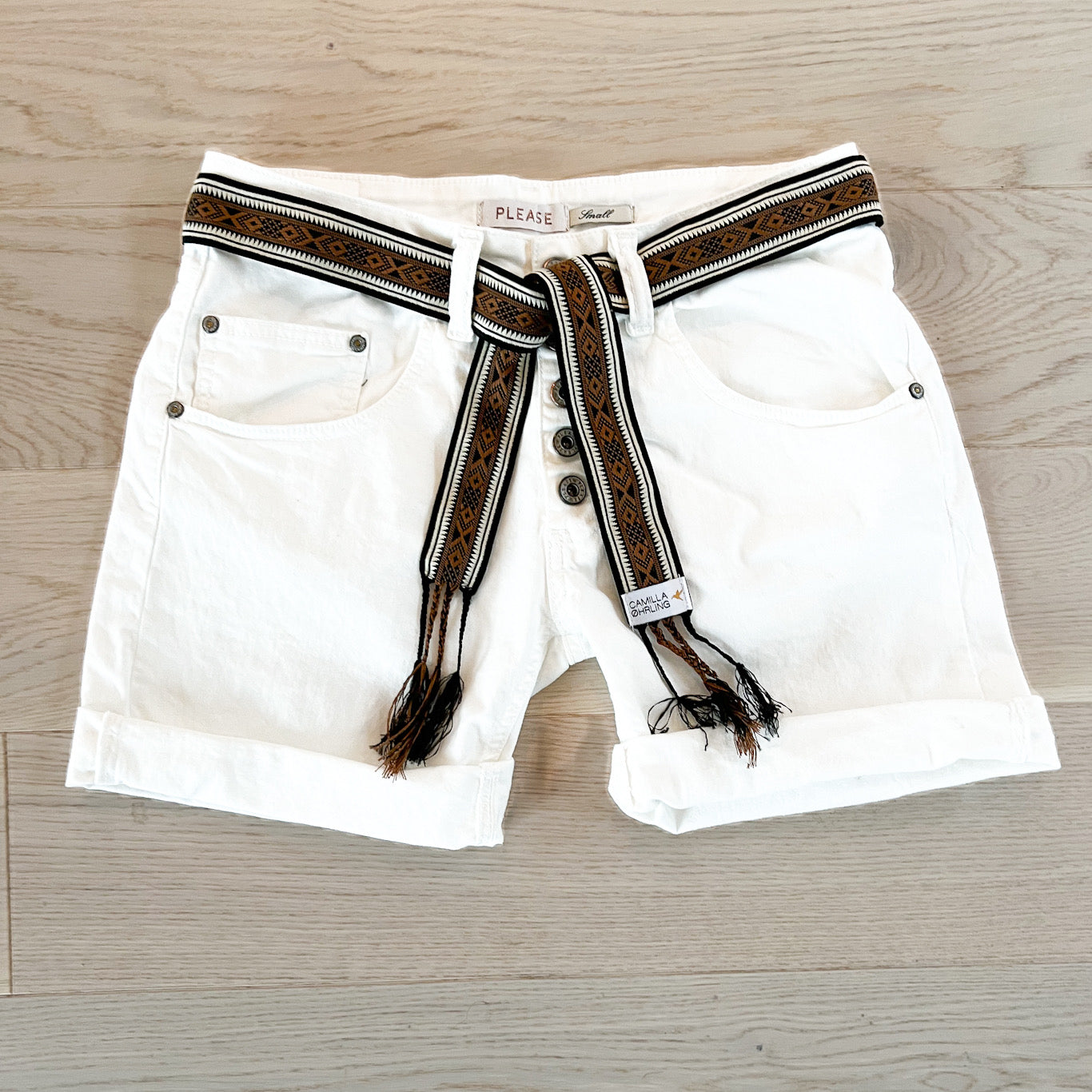 Tie belt - Skagen black/brown
