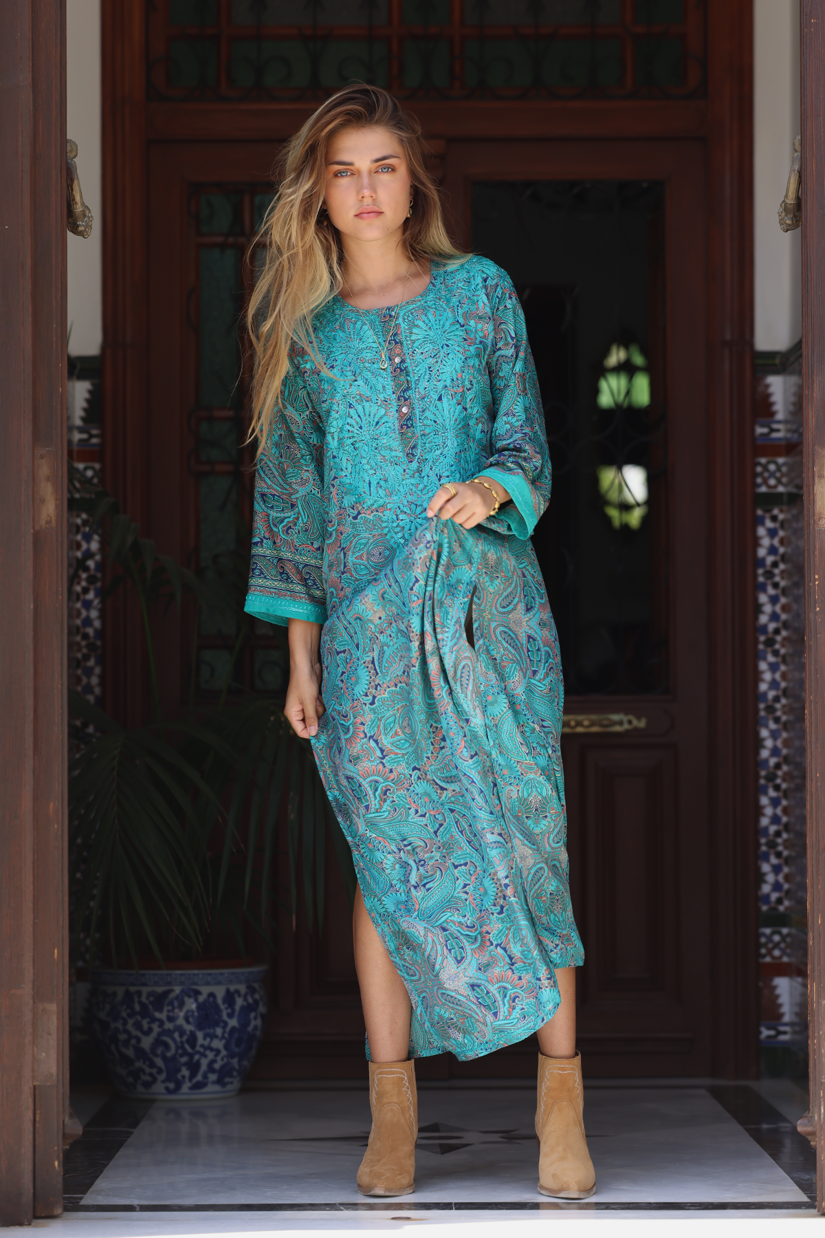 Maxi dress, St. Thomas