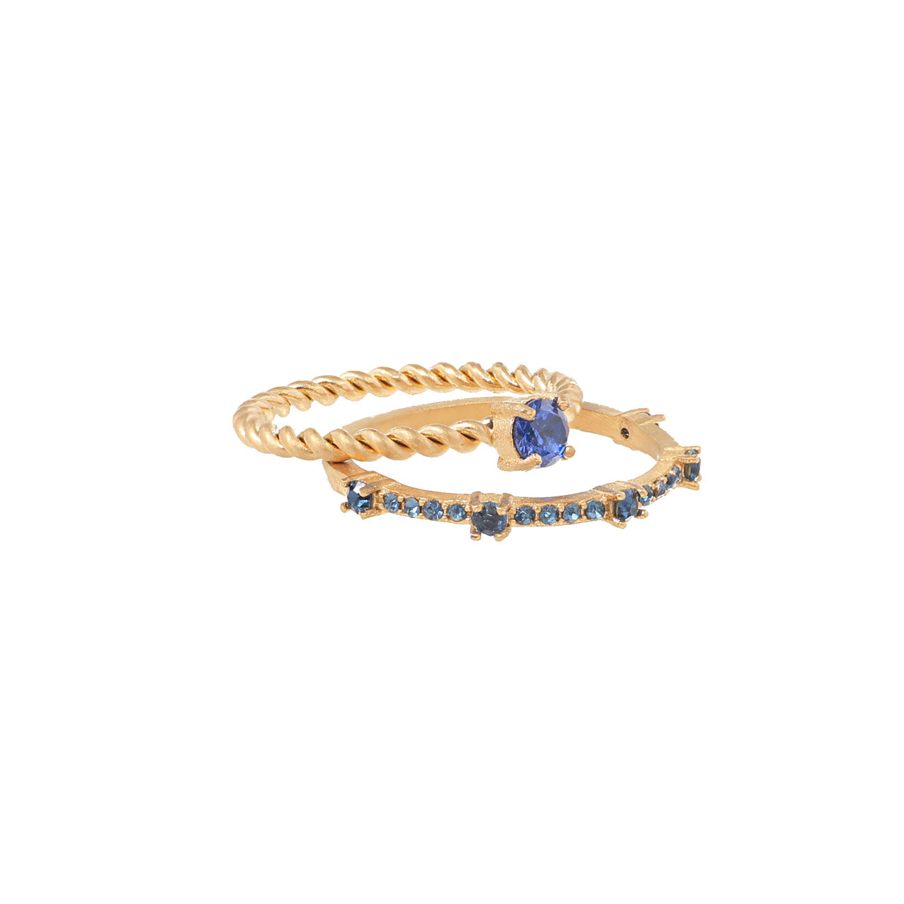 Meghan ring - Midnight blue