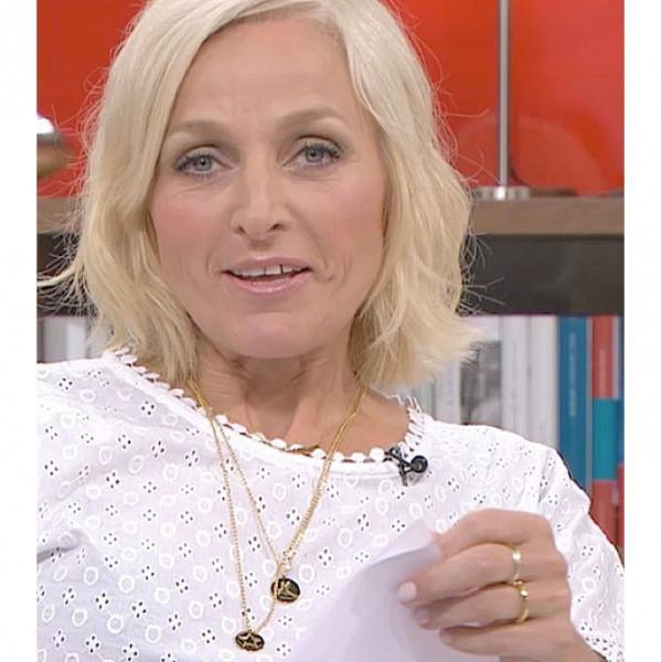 Signatur Dobbeltkjede - Blank gull fra Farmhousedesign.no