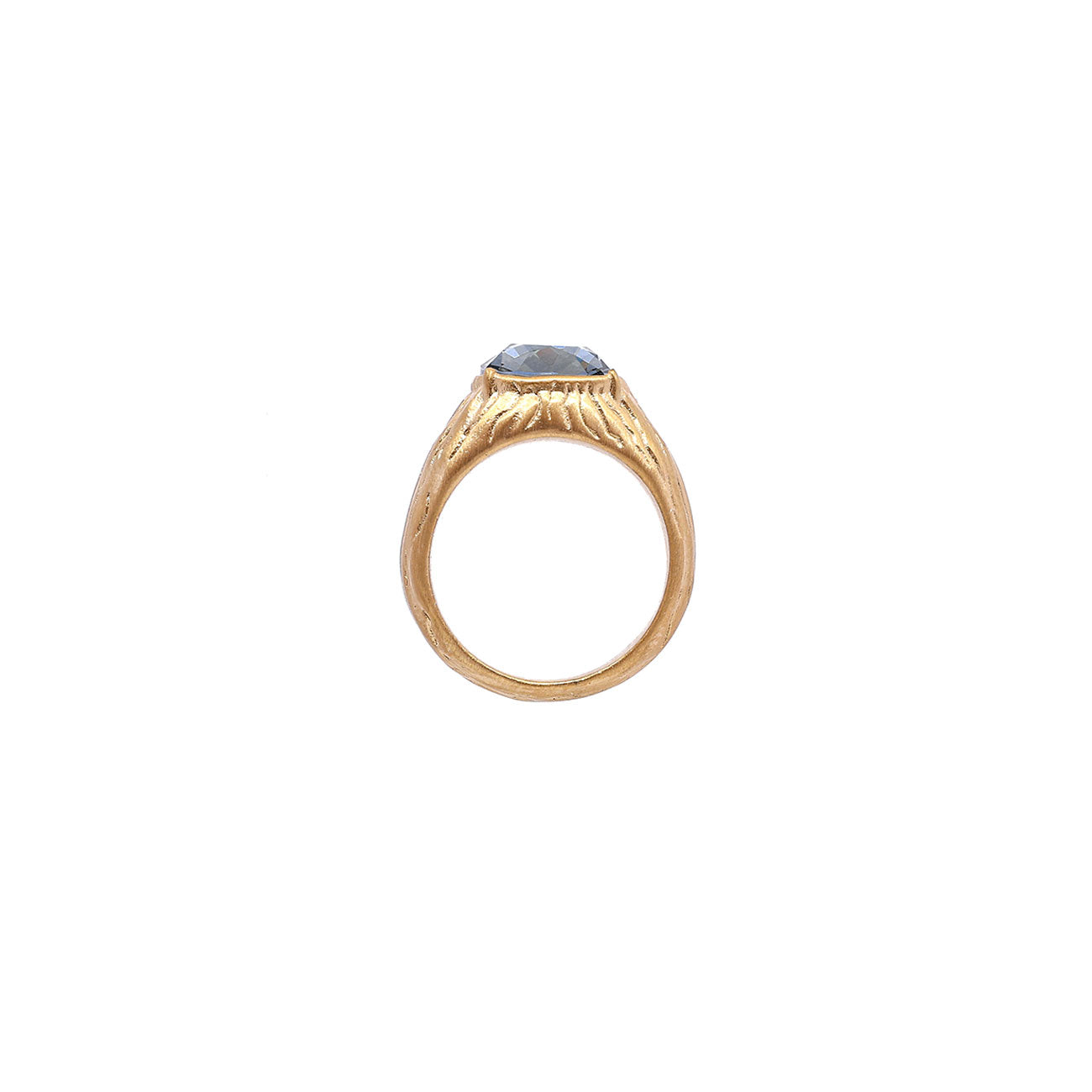 Carla Swarovski ring - Denim blue