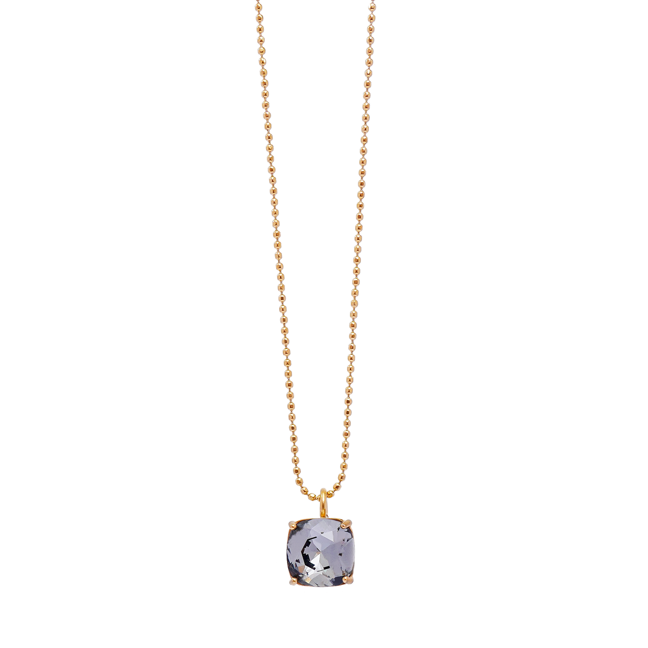 Carla Swarovski necklace - Charcoal