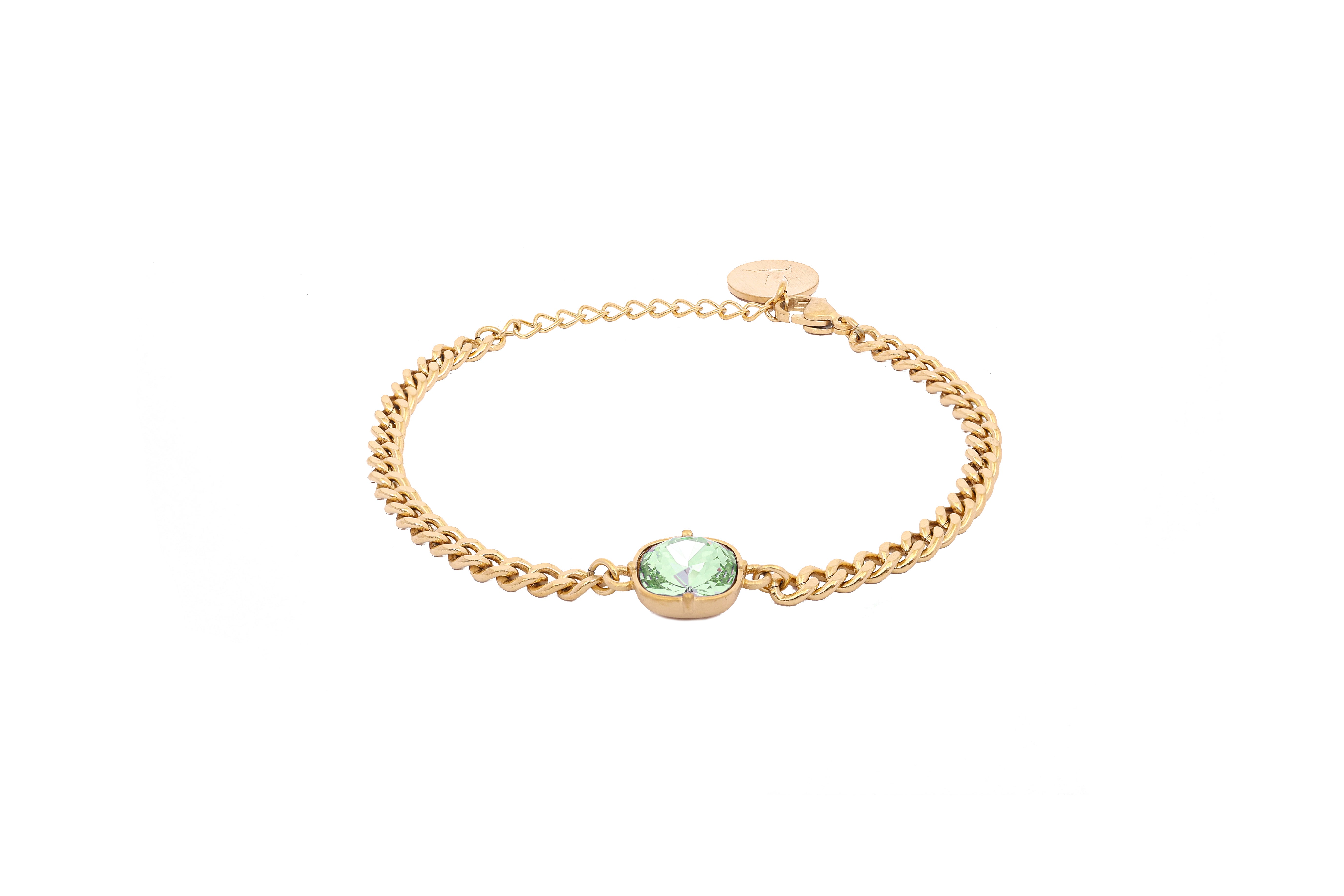Carla Swarovski necklace - Peridot