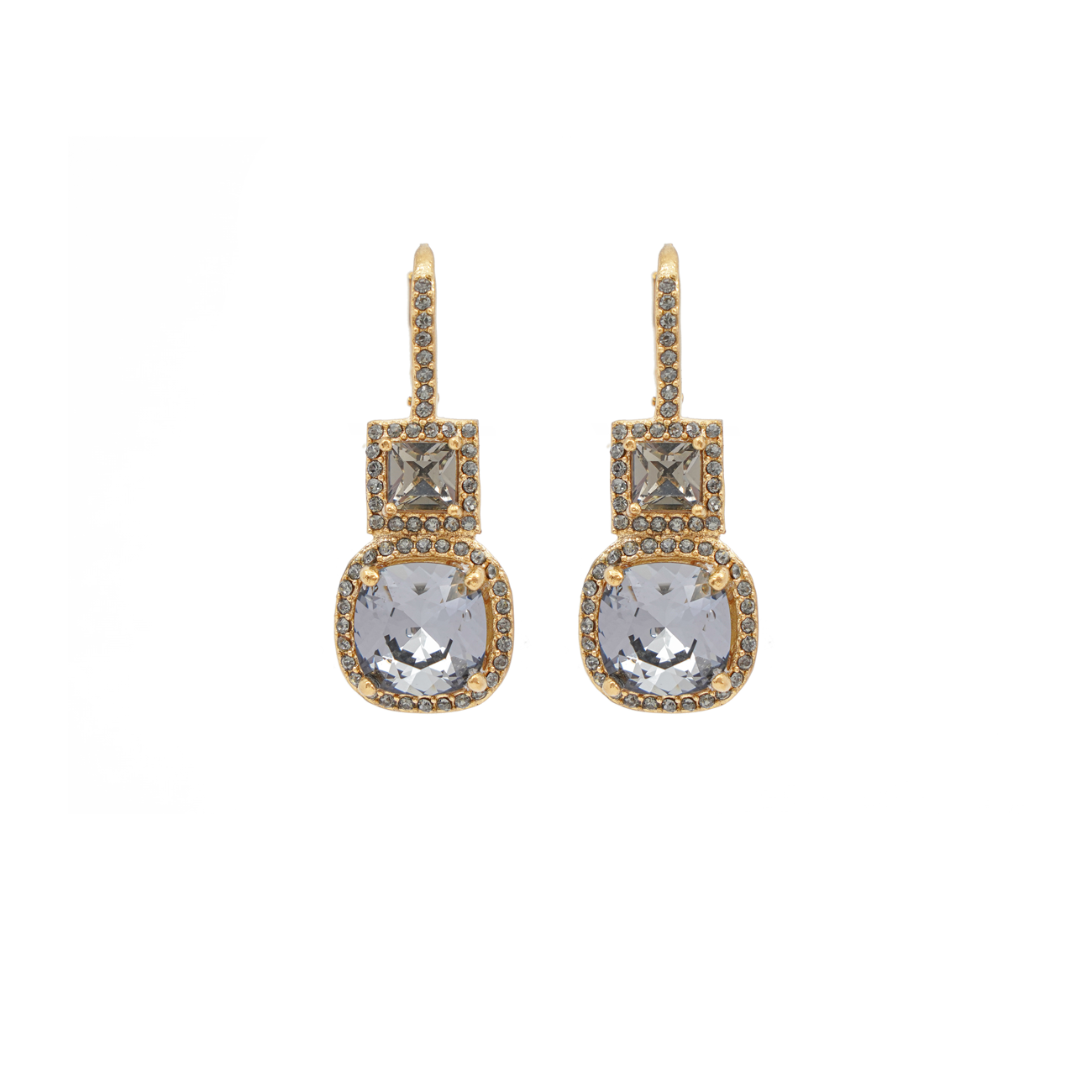 Tamara Swarovski ørepynt, Charcoal