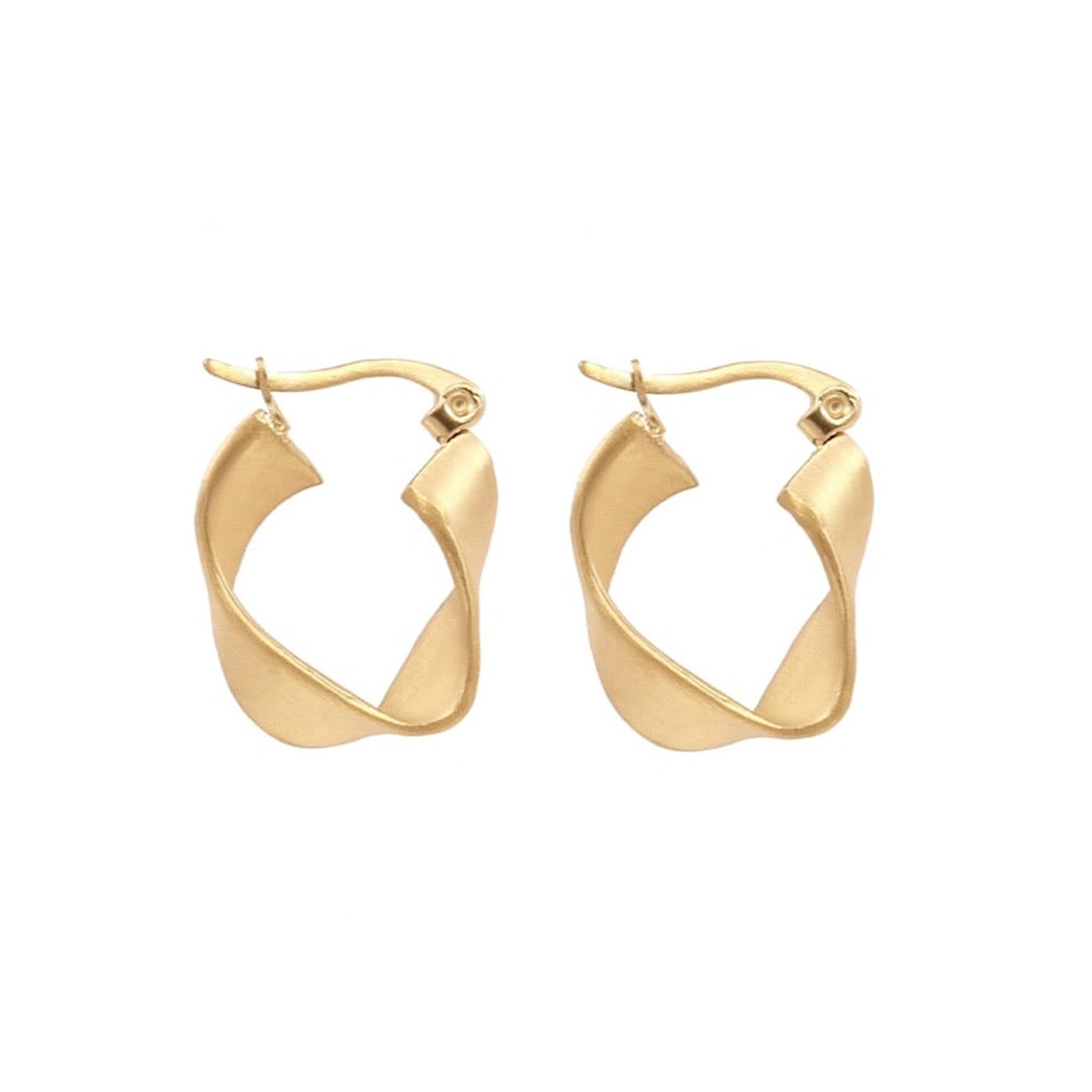 Elsa twisted earrings