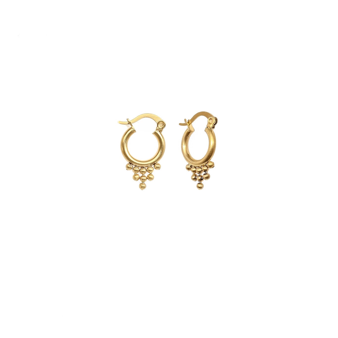 Sofia hoop earrings