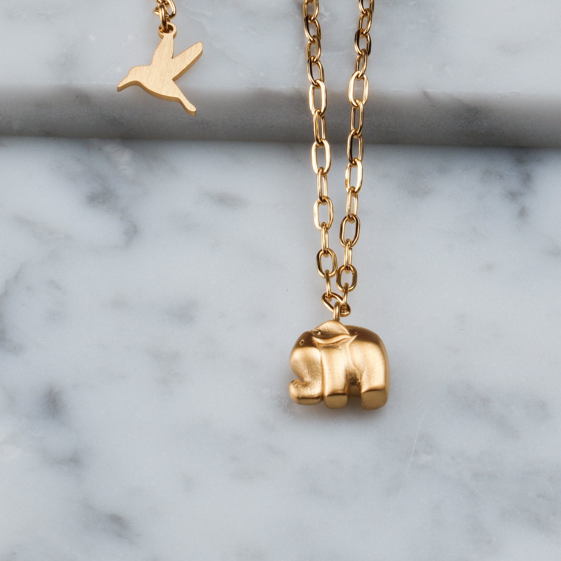 Baby Elephant necklace