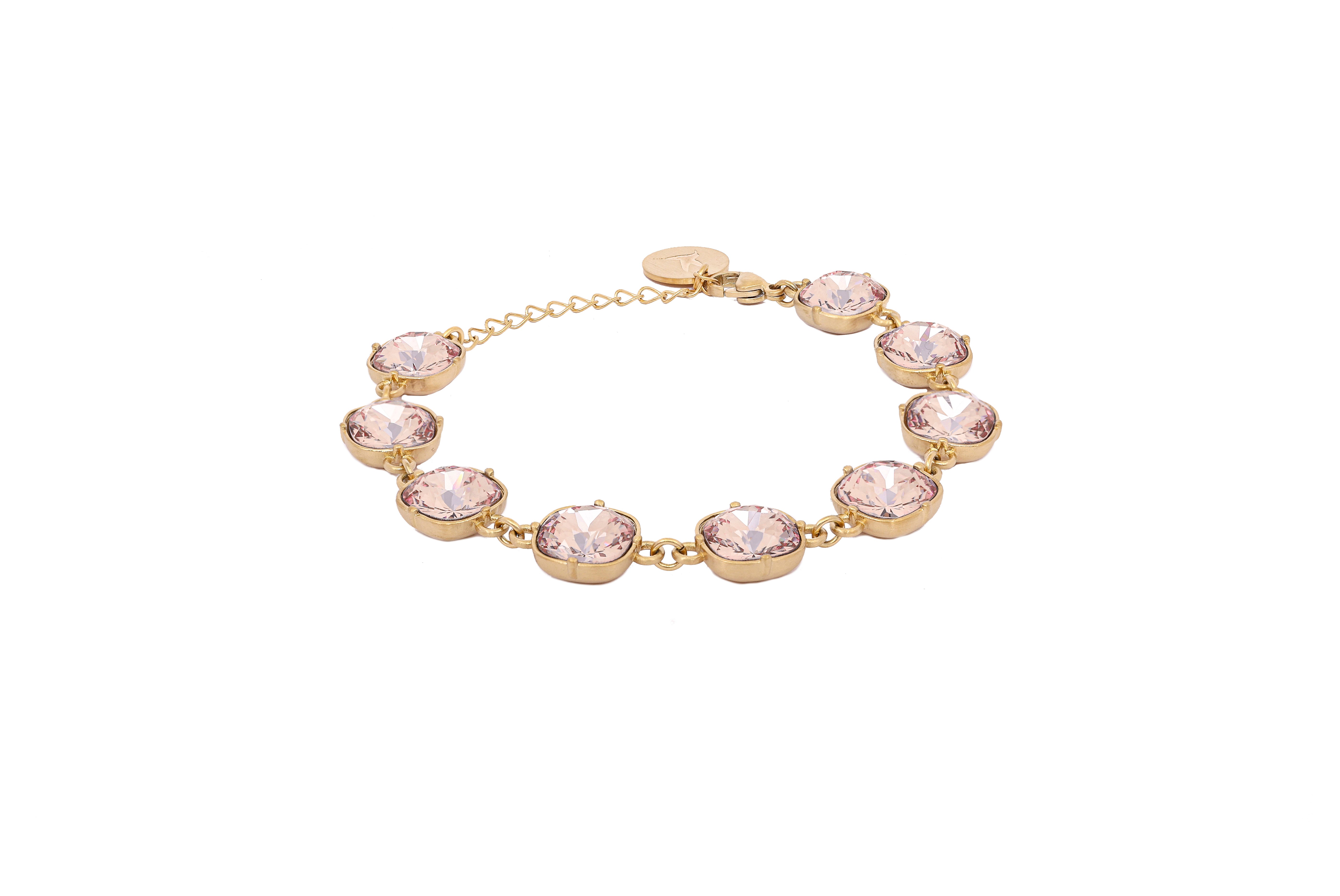 Carla Swarovski ring - Light peach