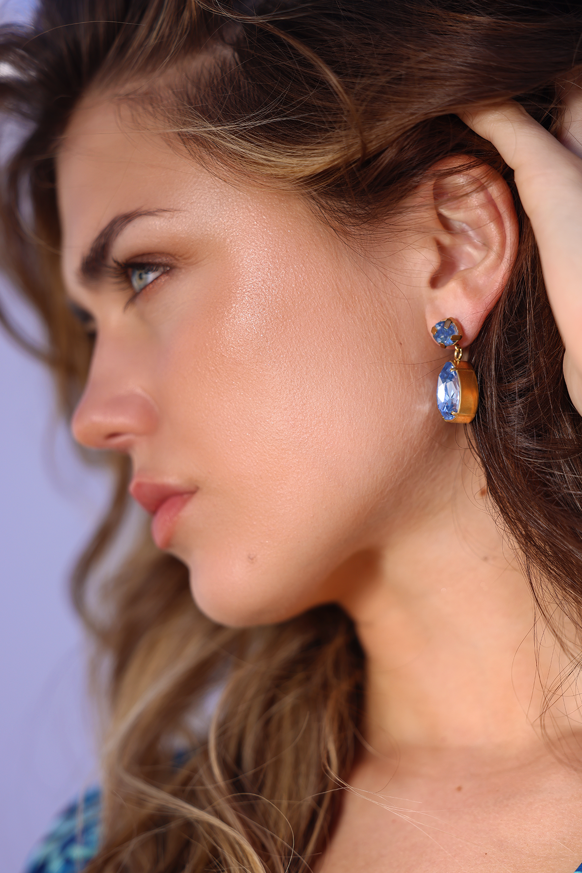 Billie Crystal earrings 