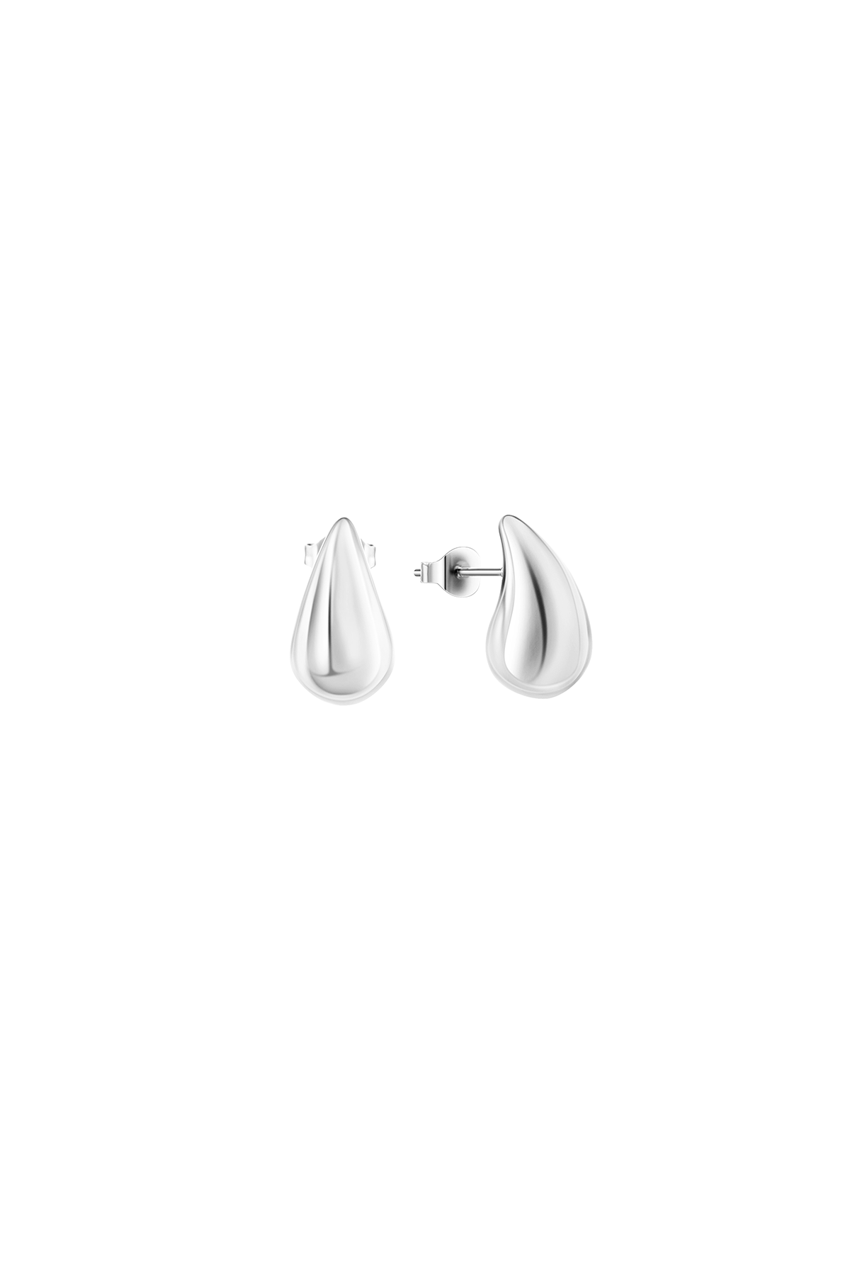 Drop earrings, Silver