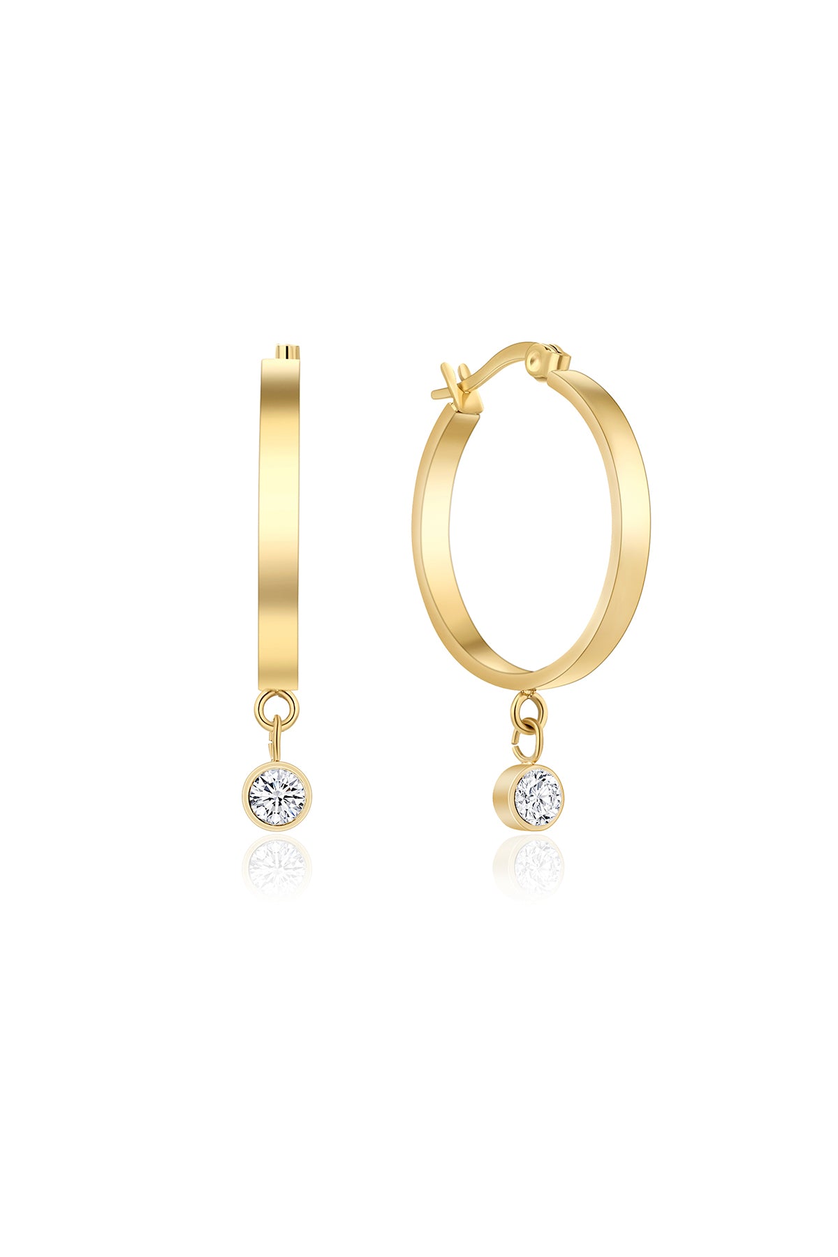 Edvina hoop earrings