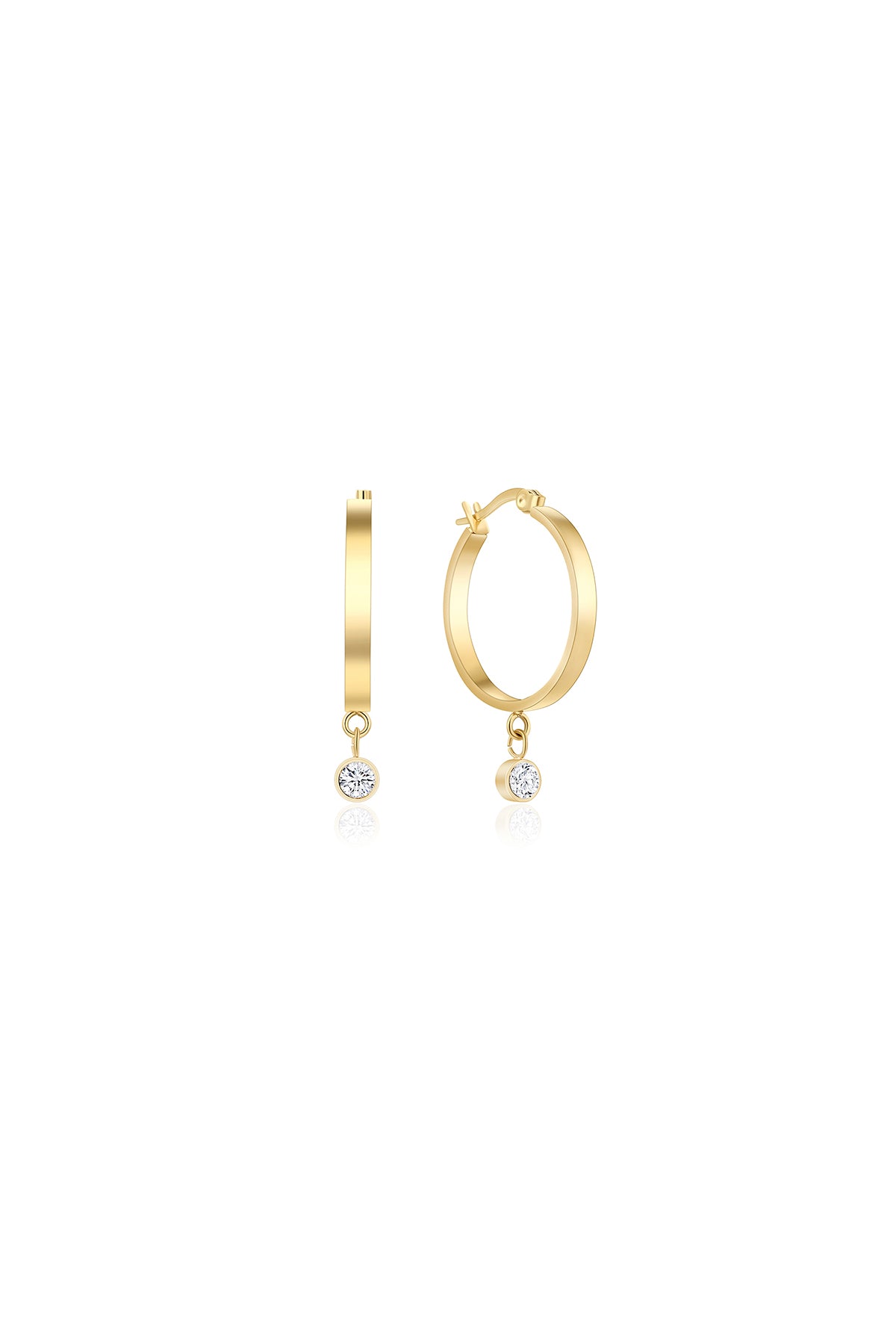 Edvina hoop earrings