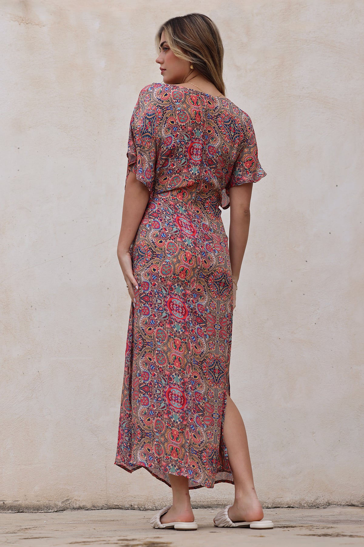 NB! PRE-ORDER Millie silk dress - Nassau