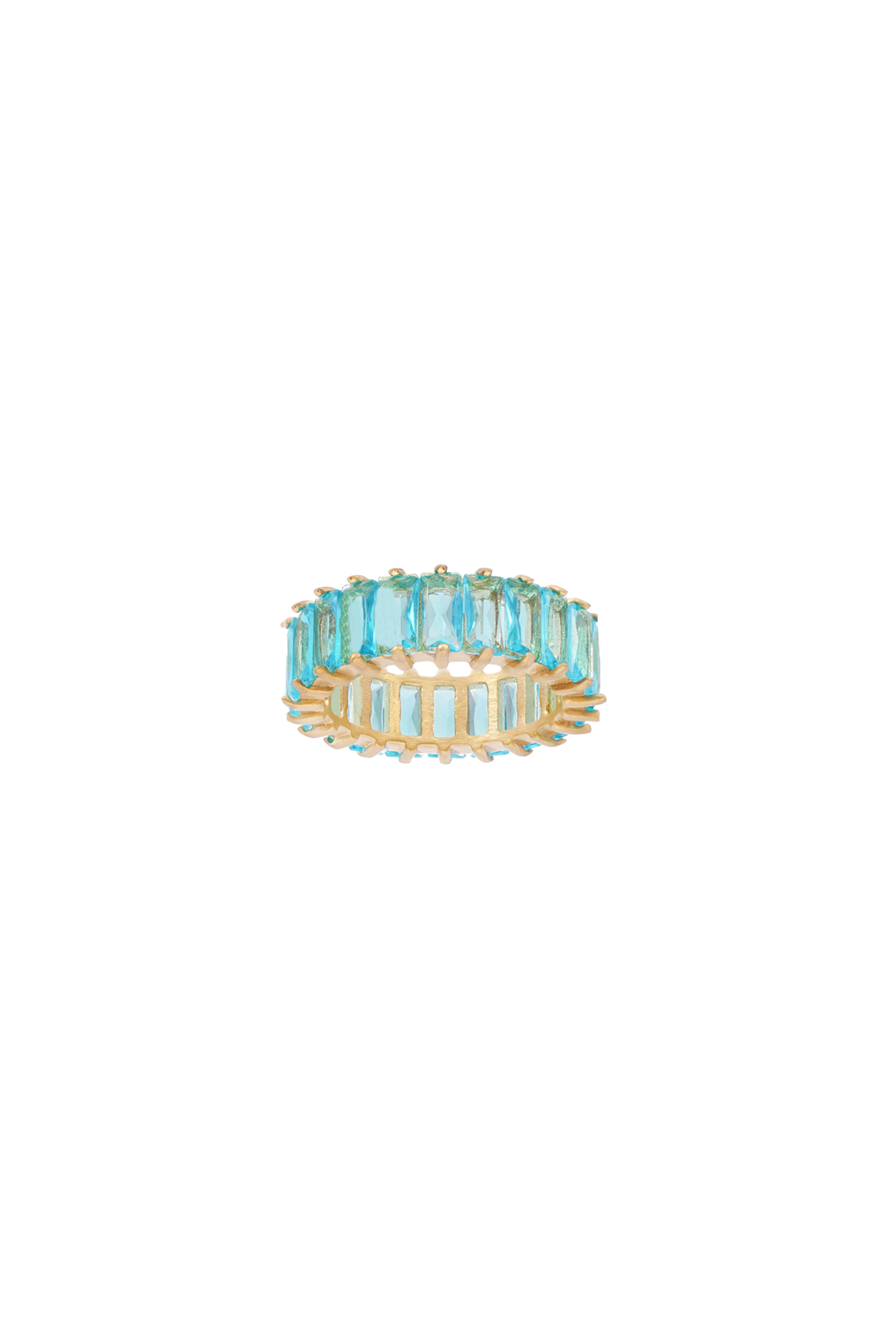 Haley Crystal ring - Turquoise