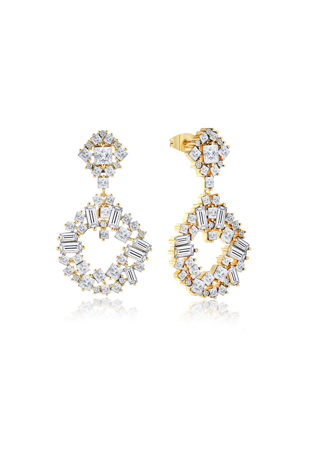 Effie earrings - Clear