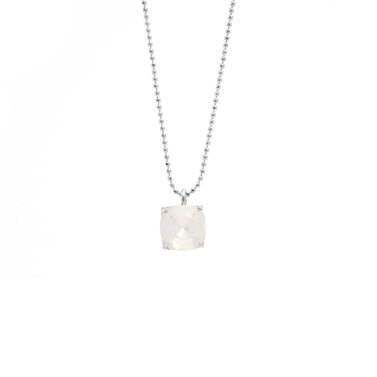 Carla Swarovski necklace - White opal