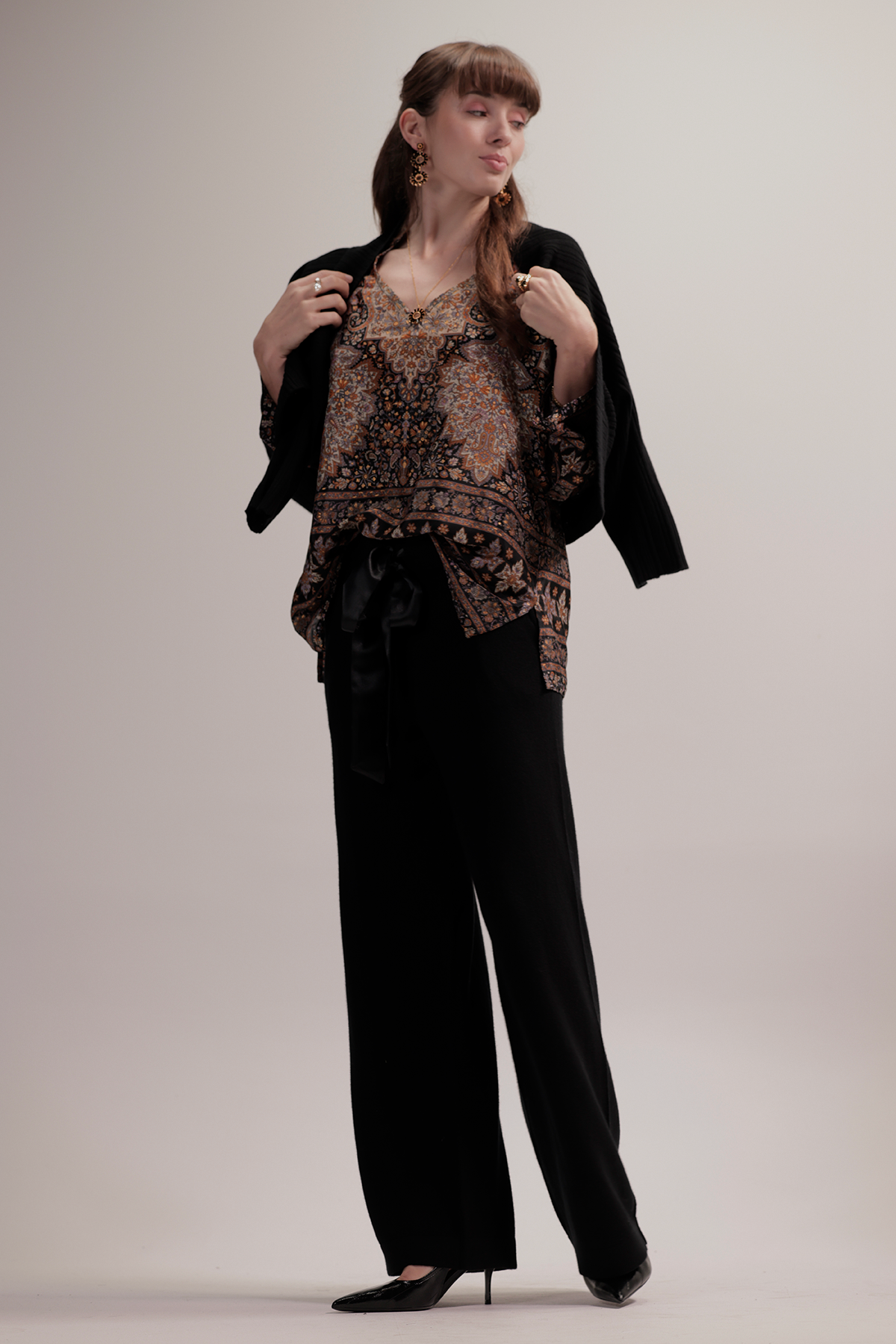 Iben cardigan - Black