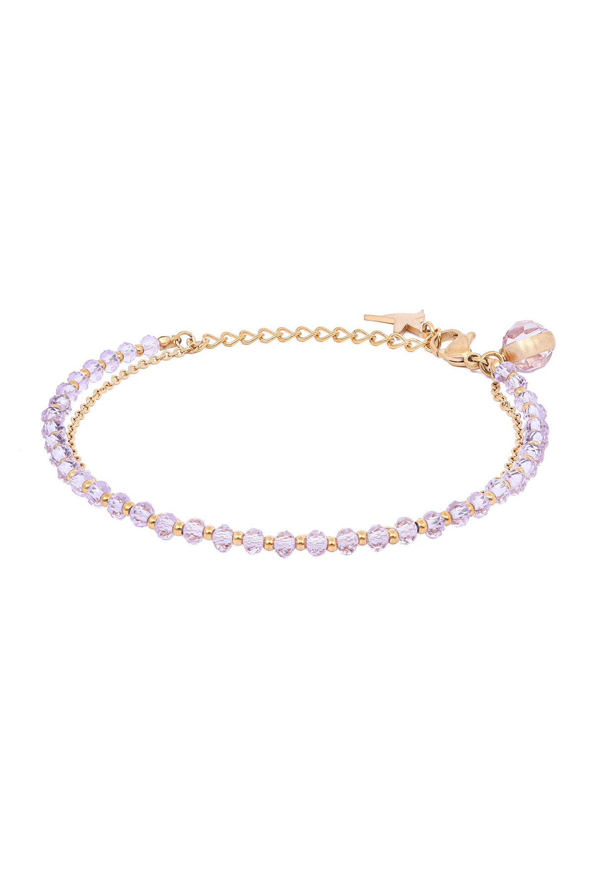 Iben crystal bracelet - Lilac