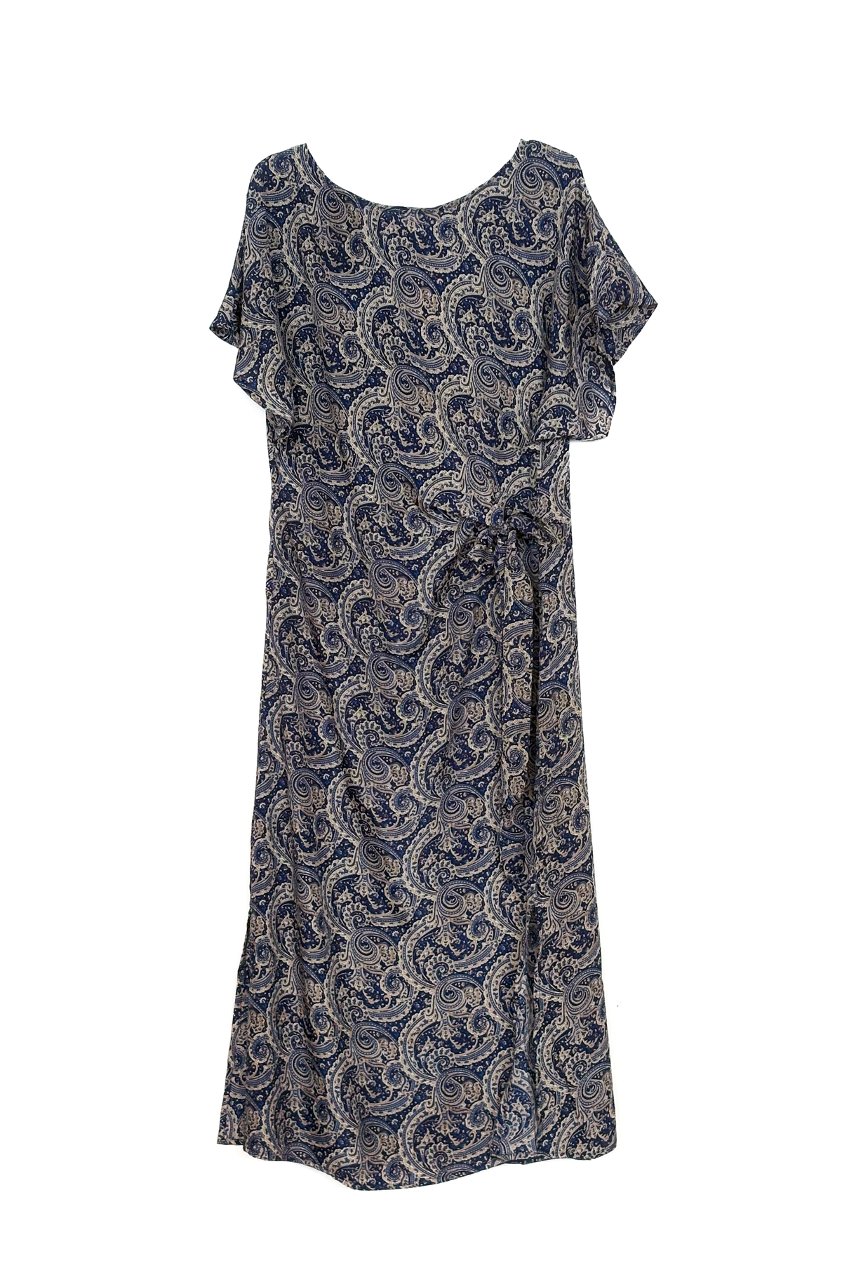 Millie silkekjole - Provence paisley