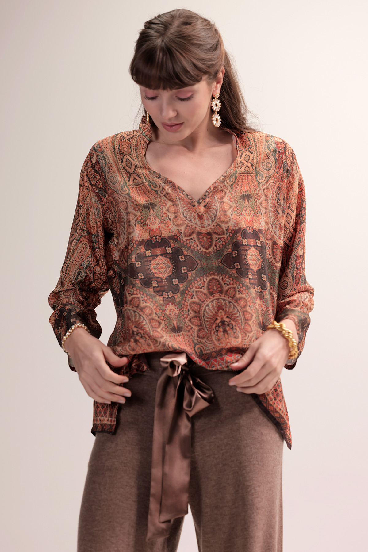 Silk blouse, St. Thomas