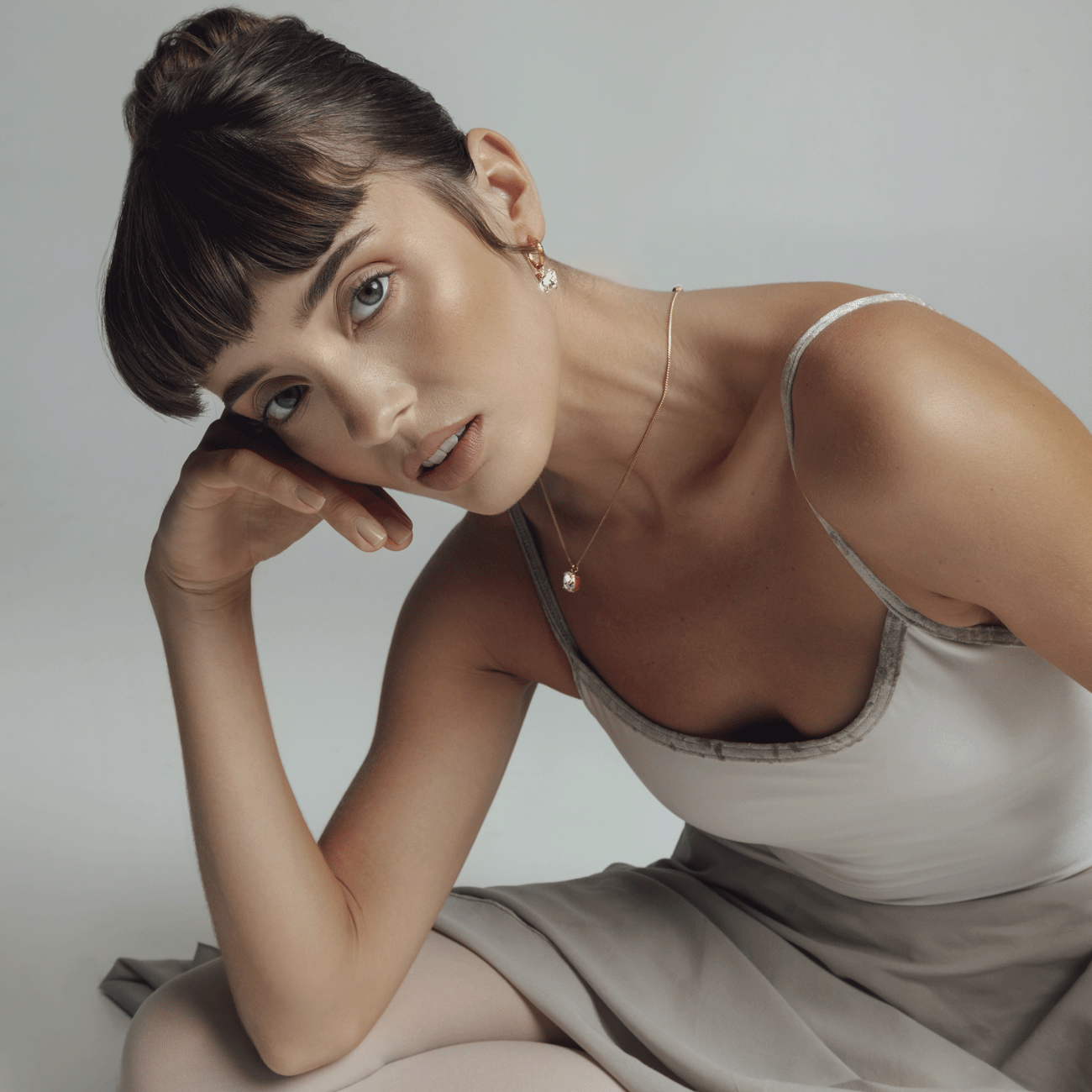 Carla Swarovski earrings - Clear