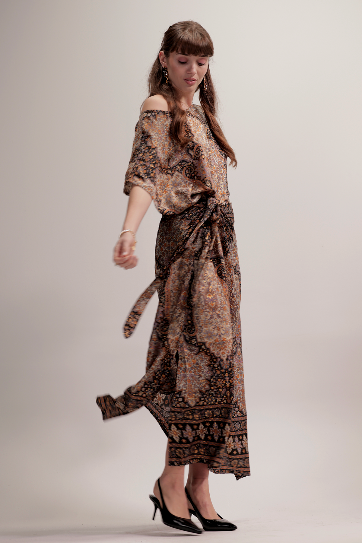 NB! PRE-ORDER Millie silk dress - Nassau