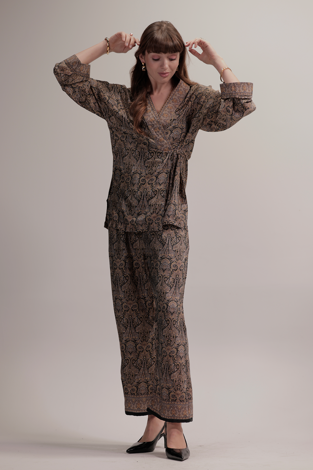 Silk kimono top, Samsara